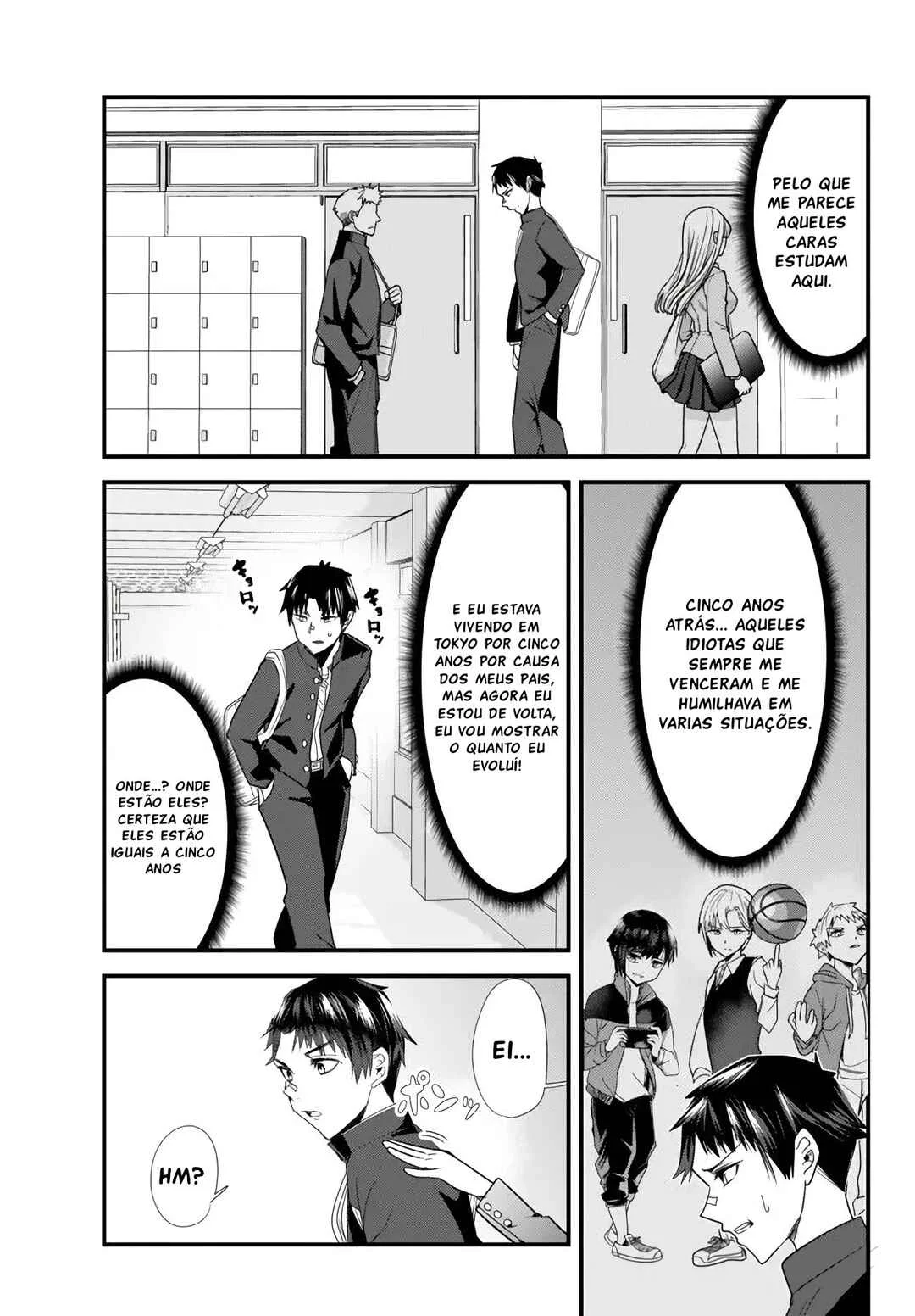 Jimoto no Ijimekko-tachi ni Shikaeshi Shiyou to Shitara, Betsu no Tatakai ga Hajimatta. Capítulo 1 – A batalha sem amizade começou.