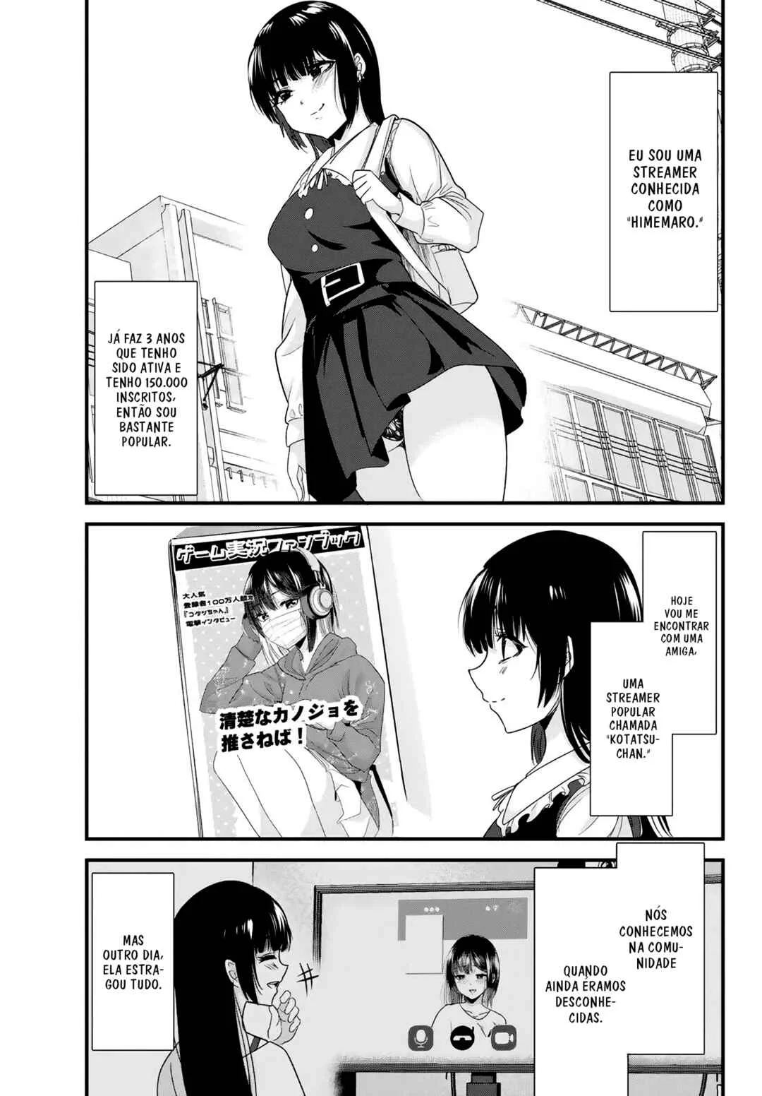 Jimoto no Ijimekko-tachi ni Shikaeshi Shiyou to Shitara, Betsu no Tatakai ga Hajimatta. Capítulo 1 – A batalha sem amizade começou.
