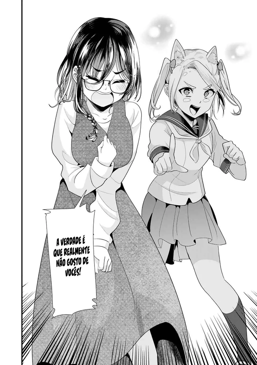 Jimoto no Ijimekko-tachi ni Shikaeshi Shiyou to Shitara, Betsu no Tatakai ga Hajimatta. Capítulo 1 – A batalha sem amizade começou.
