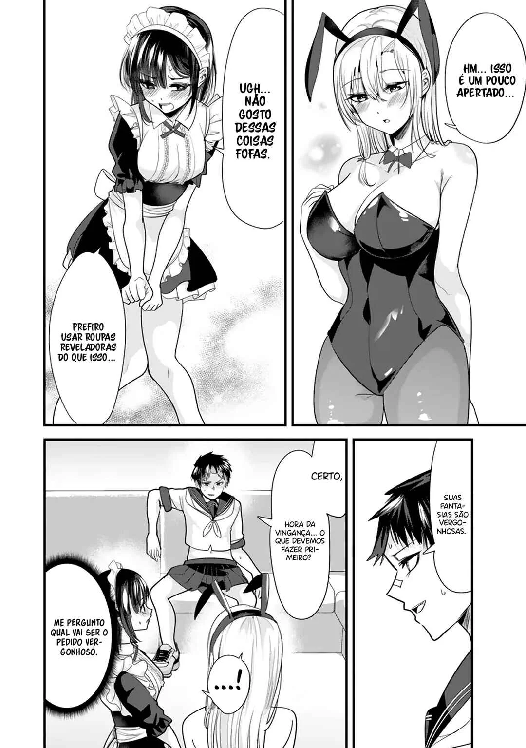 Jimoto no Ijimekko-tachi ni Shikaeshi Shiyou to Shitara, Betsu no Tatakai ga Hajimatta. Capítulo 1 – A batalha sem amizade começou.