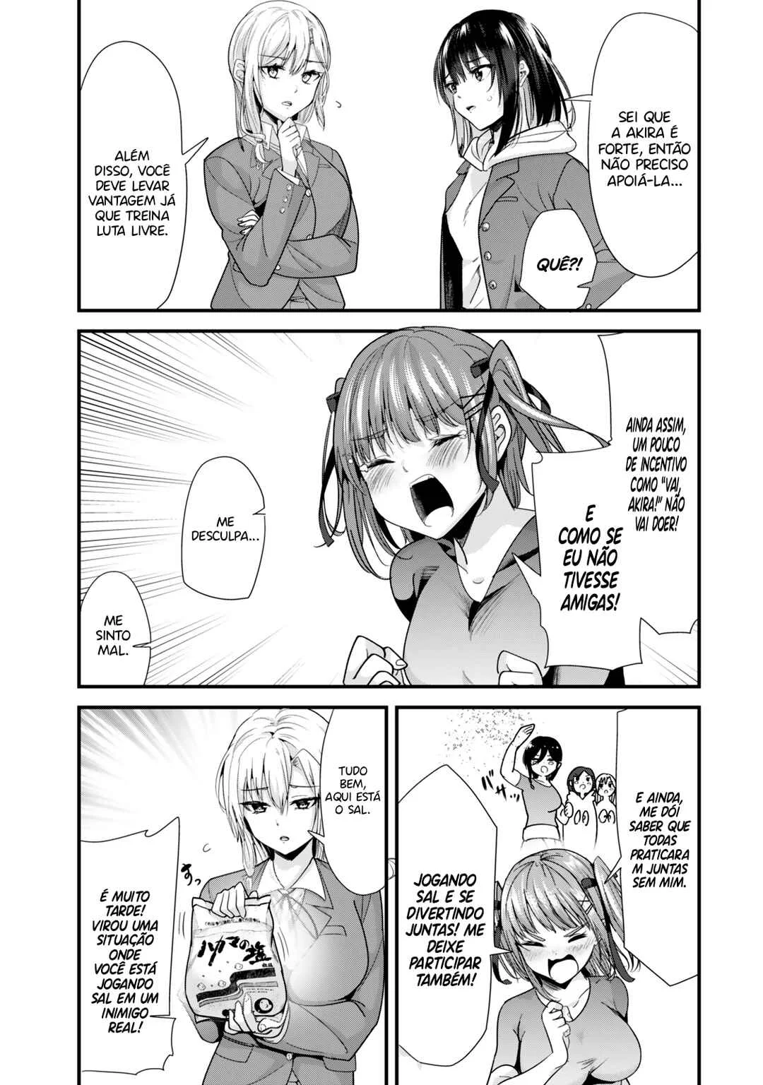 Jimoto no Ijimekko-tachi ni Shikaeshi Shiyou to Shitara, Betsu no Tatakai ga Hajimatta. Capítulo 1 – A batalha sem amizade começou.