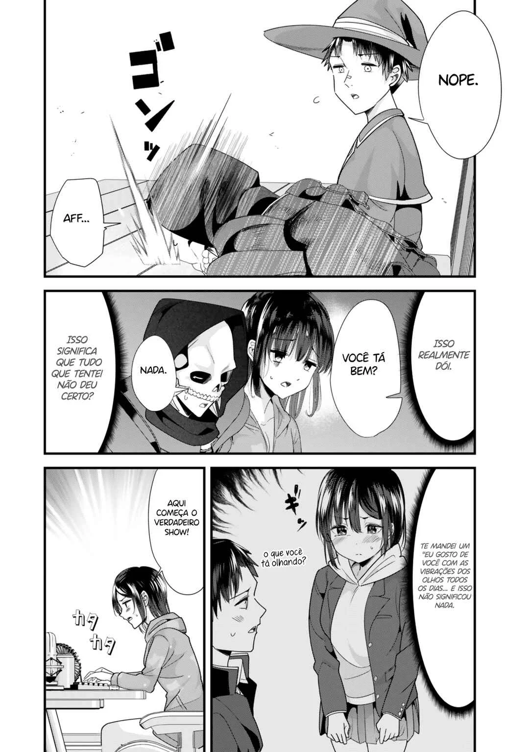 Jimoto no Ijimekko-tachi ni Shikaeshi Shiyou to Shitara, Betsu no Tatakai ga Hajimatta. Capítulo 1 – A batalha sem amizade começou.
