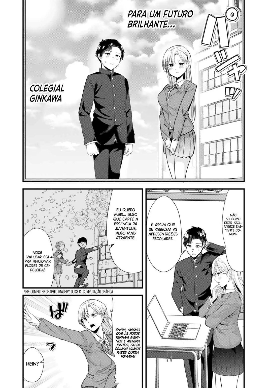 Jimoto no Ijimekko-tachi ni Shikaeshi Shiyou to Shitara, Betsu no Tatakai ga Hajimatta. Capítulo 1 – A batalha sem amizade começou.