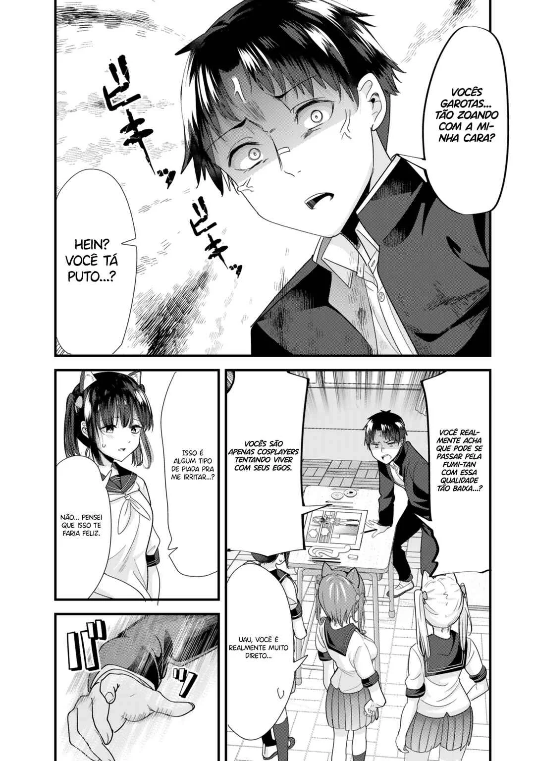Jimoto no Ijimekko-tachi ni Shikaeshi Shiyou to Shitara, Betsu no Tatakai ga Hajimatta. Capítulo 1 – A batalha sem amizade começou.