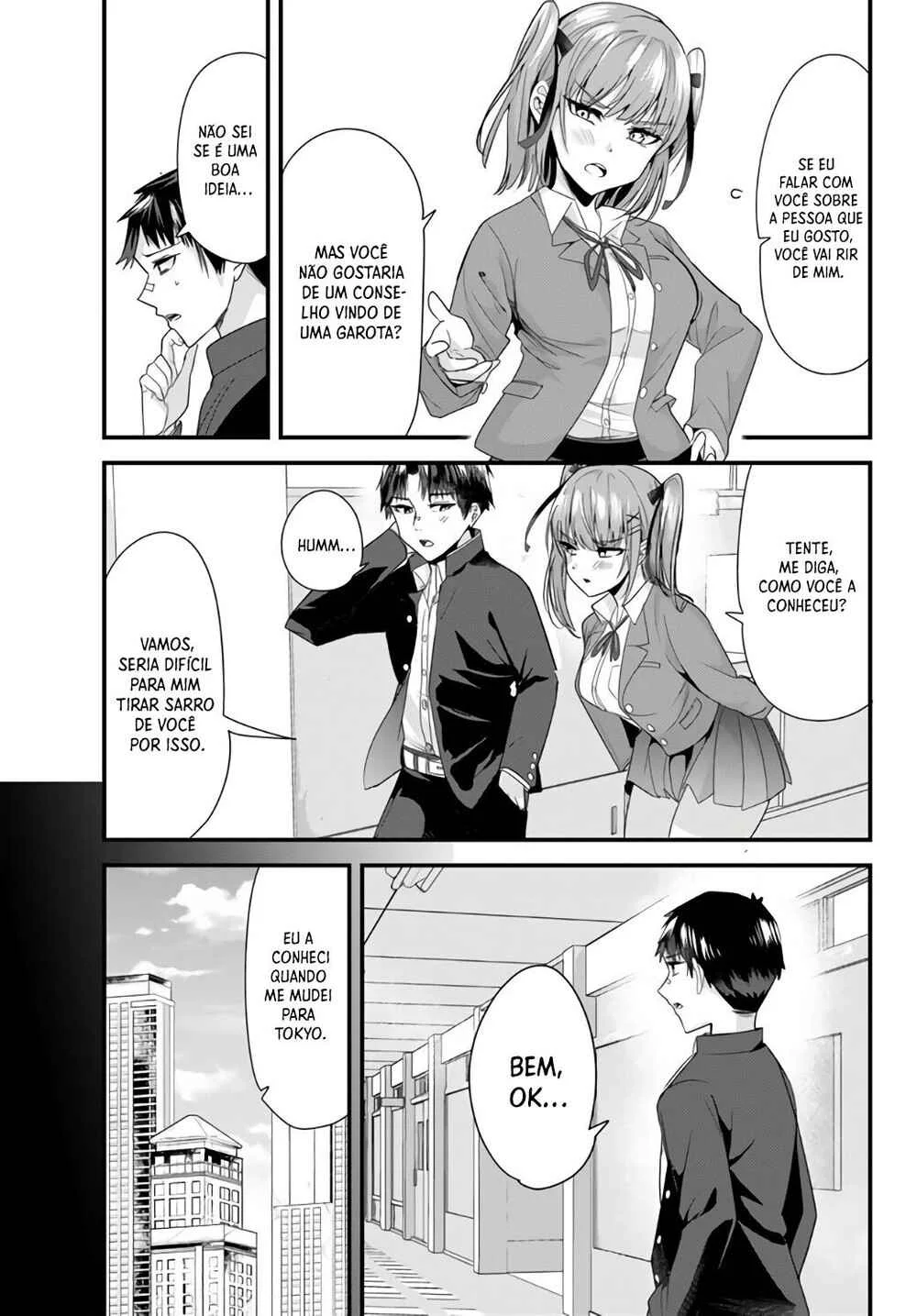 Jimoto no Ijimekko-tachi ni Shikaeshi Shiyou to Shitara, Betsu no Tatakai ga Hajimatta. Capítulo 1 – A batalha sem amizade começou.