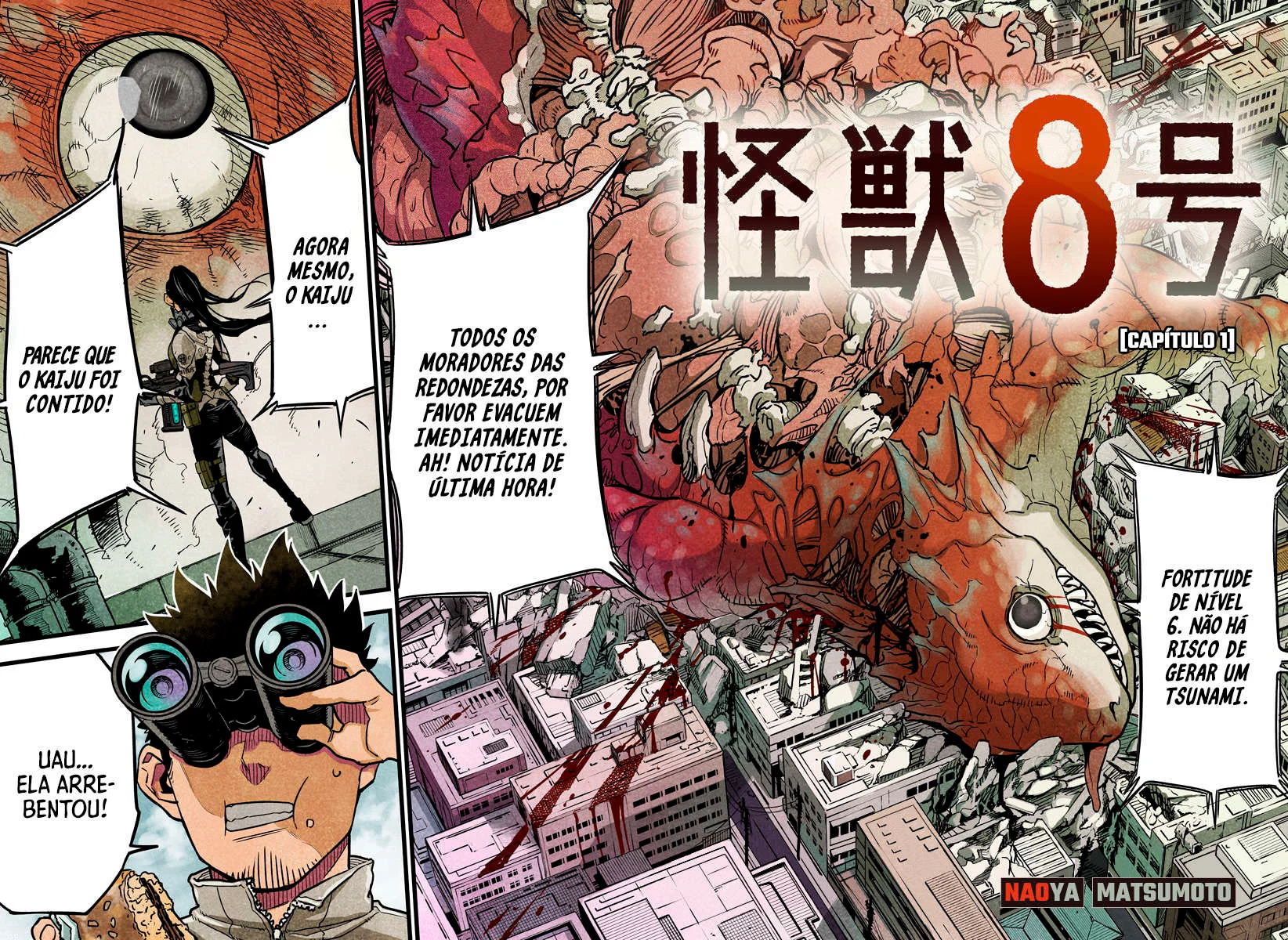 Kaijuu 8-gou Capítulo 1