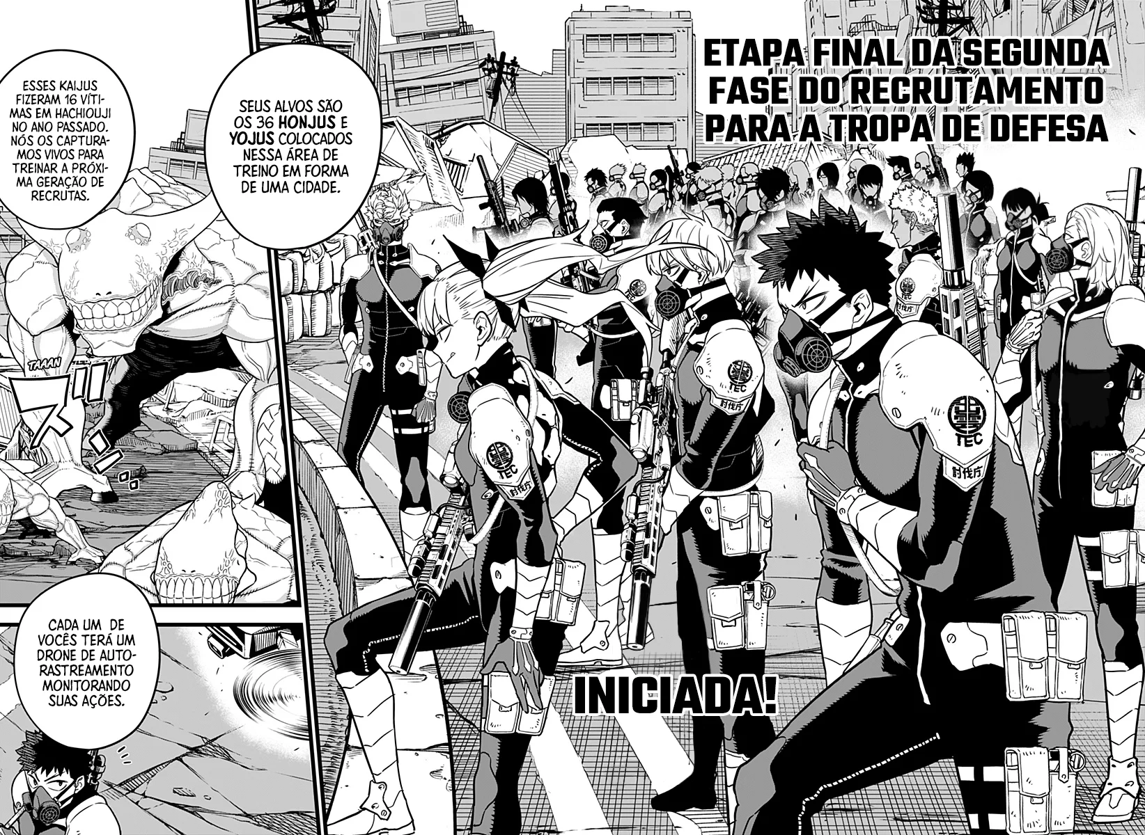 Kaijuu 8-gou Capítulo 1