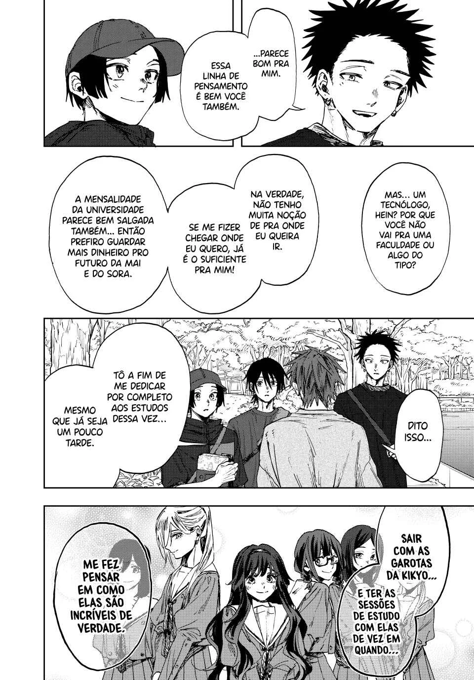 Kaoru Hana wa Rin to Saku Capítulo 2 – Aquela garota de sempre