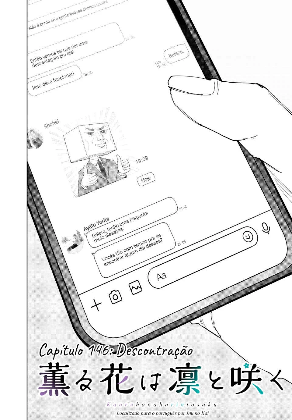 Kaoru Hana wa Rin to Saku Capítulo 2 – Aquela garota de sempre