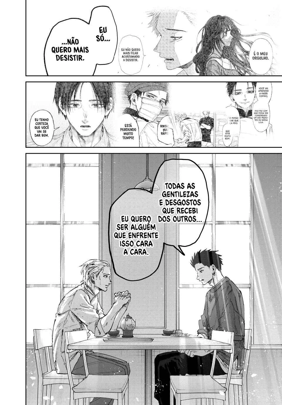 Kaoru Hana wa Rin to Saku Capítulo 2 – Aquela garota de sempre