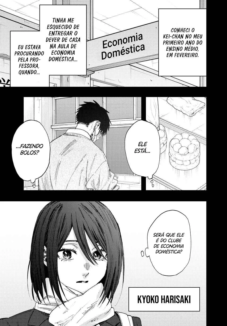 Kaoru Hana wa Rin to Saku Capítulo 2 – Aquela garota de sempre