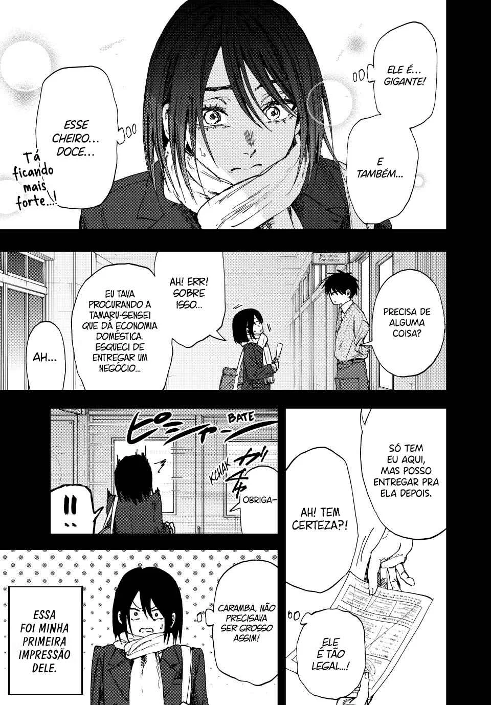 Kaoru Hana wa Rin to Saku Capítulo 2 – Aquela garota de sempre