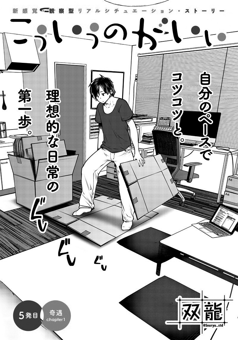 Kou iu no ga ii Capítulo 1
