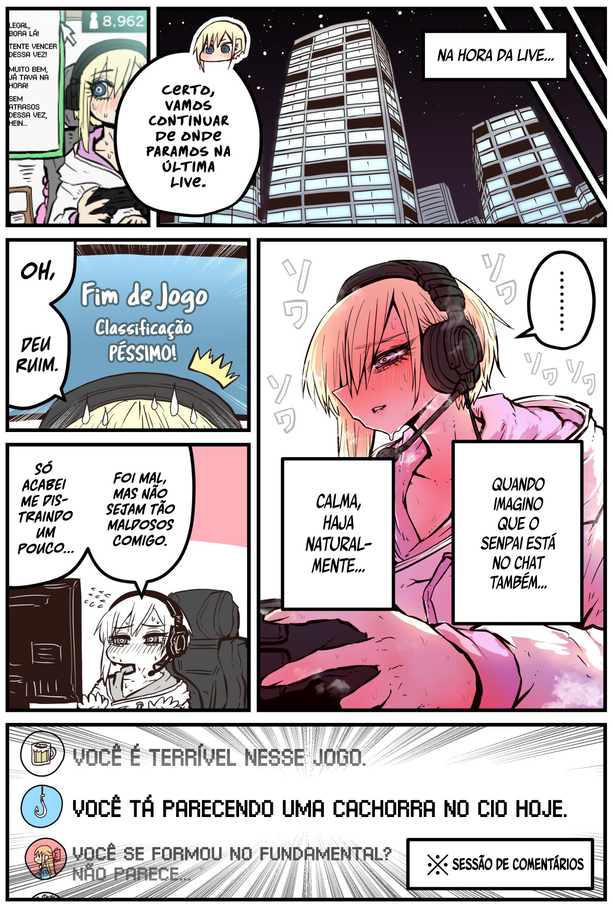 Kouhai wa Inkya Agari no Infuruensaa Capítulo 1