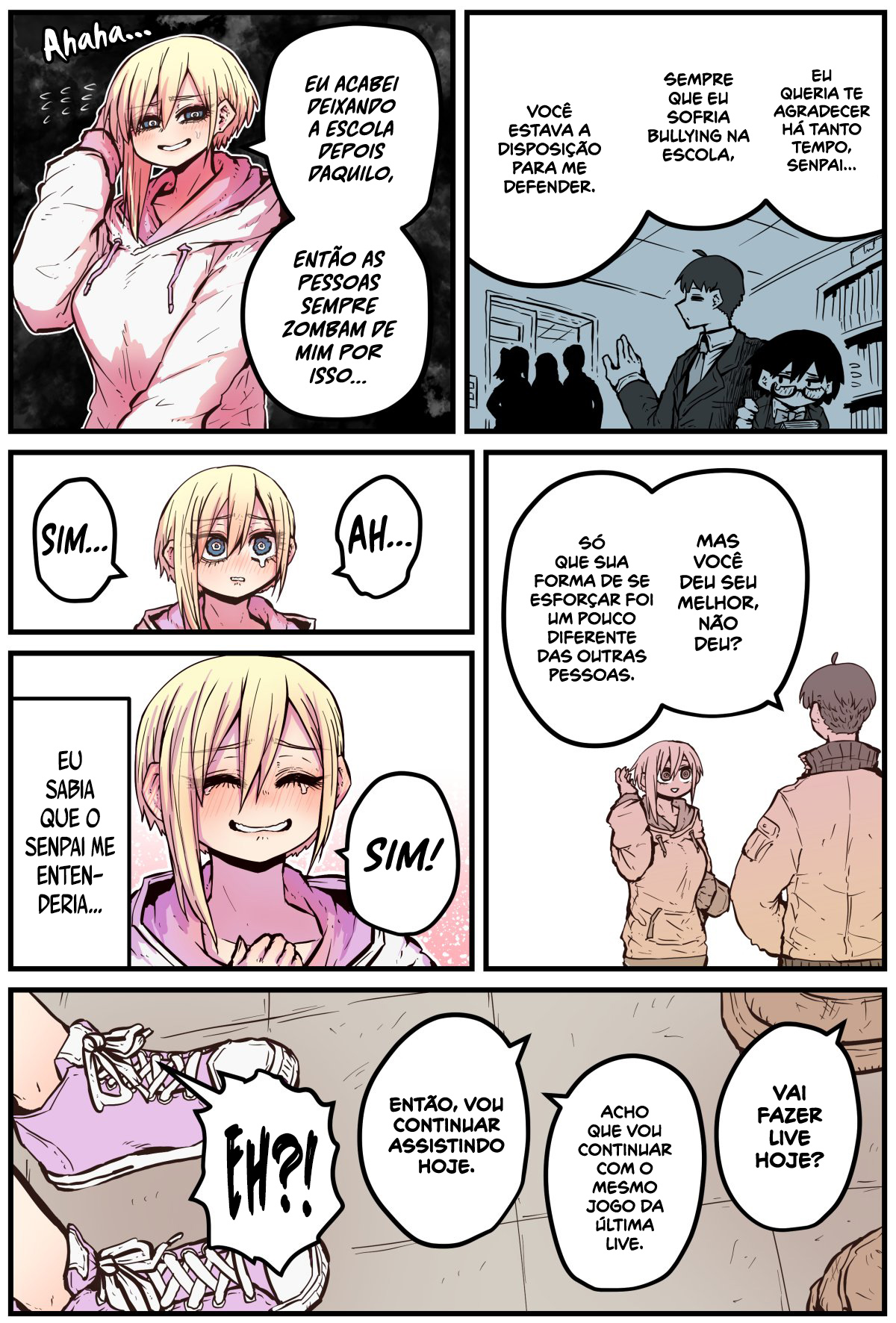 Kouhai wa Inkya Agari no Infuruensaa Capítulo 1