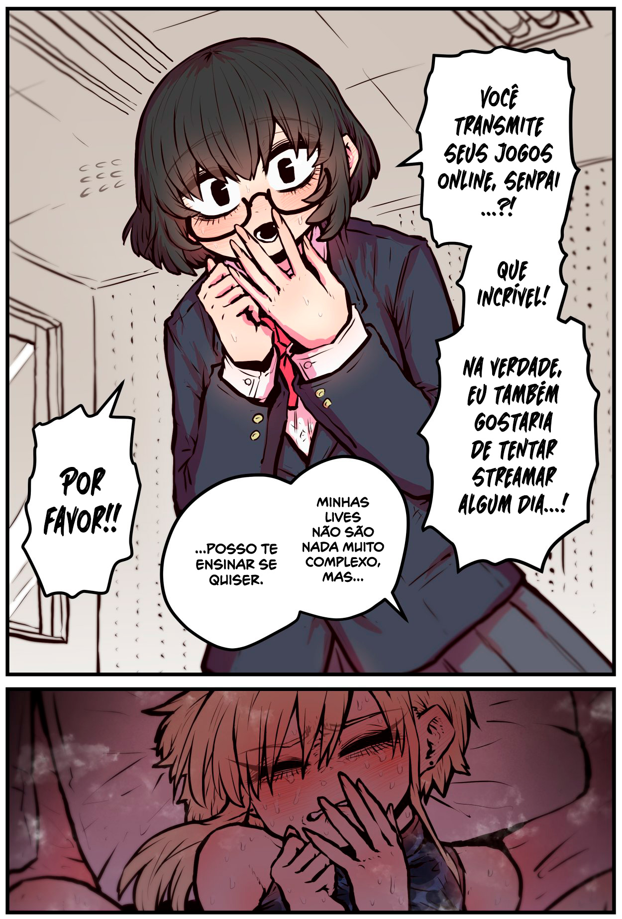 Kouhai wa Inkya Agari no Infuruensaa Capítulo 1