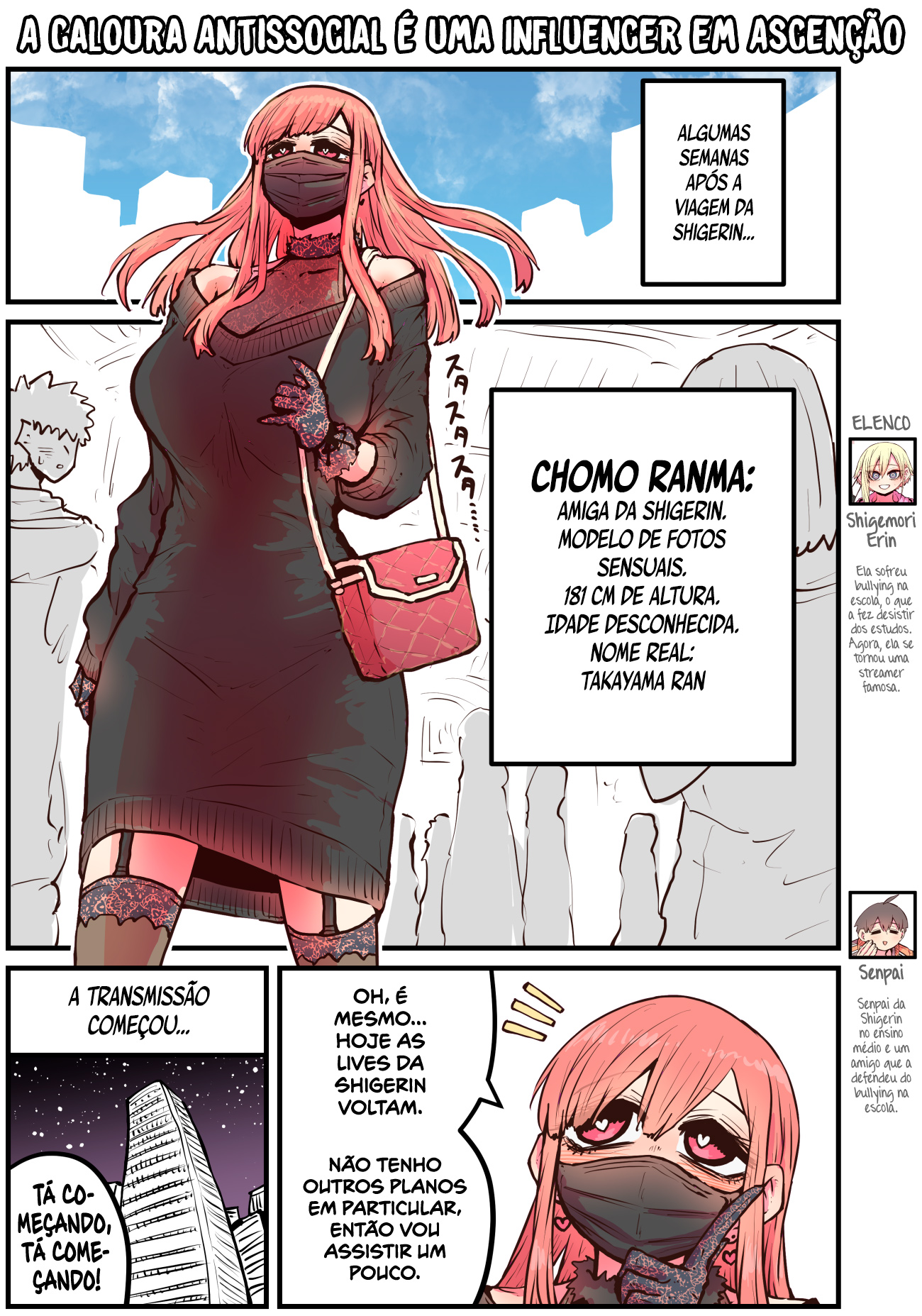 Kouhai wa Inkya Agari no Infuruensaa Capítulo 1