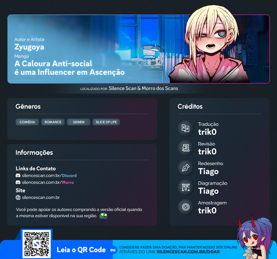 Kouhai wa Inkya Agari no Infuruensaa Capítulo 1