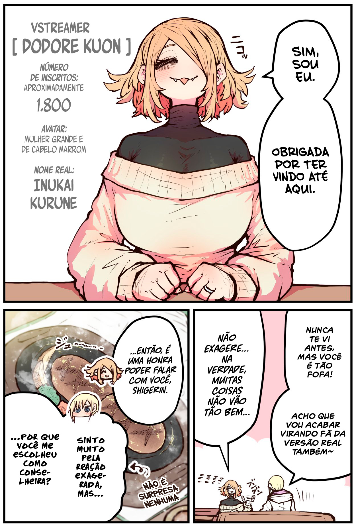 Kouhai wa Inkya Agari no Infuruensaa Capítulo 1