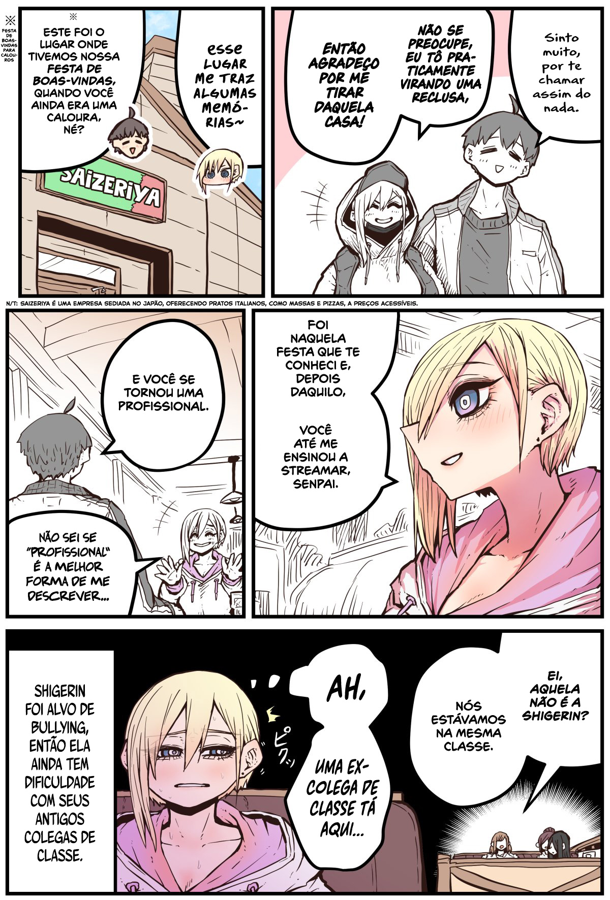 Kouhai wa Inkya Agari no Infuruensaa Capítulo 1
