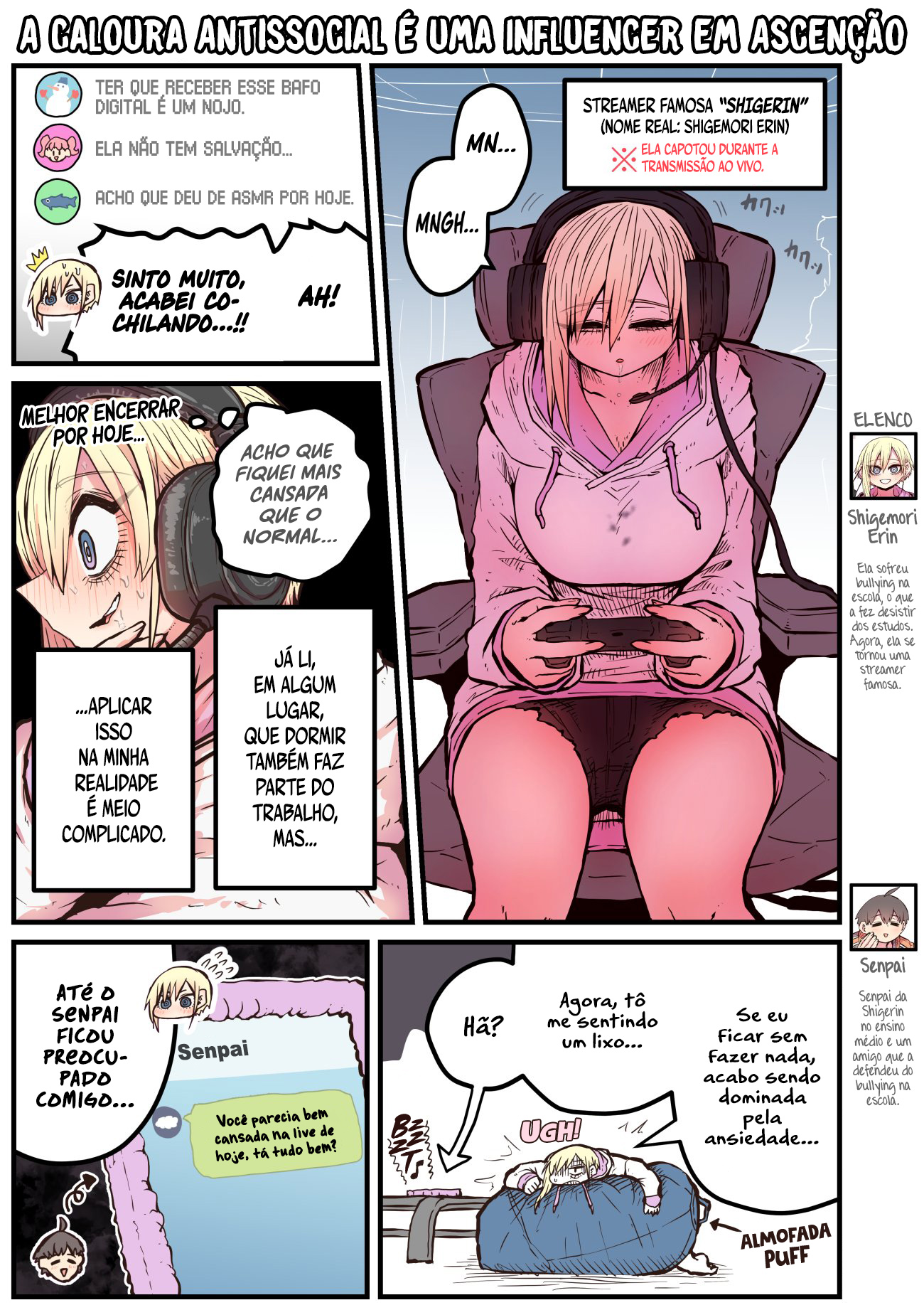 Kouhai wa Inkya Agari no Infuruensaa Capítulo 1