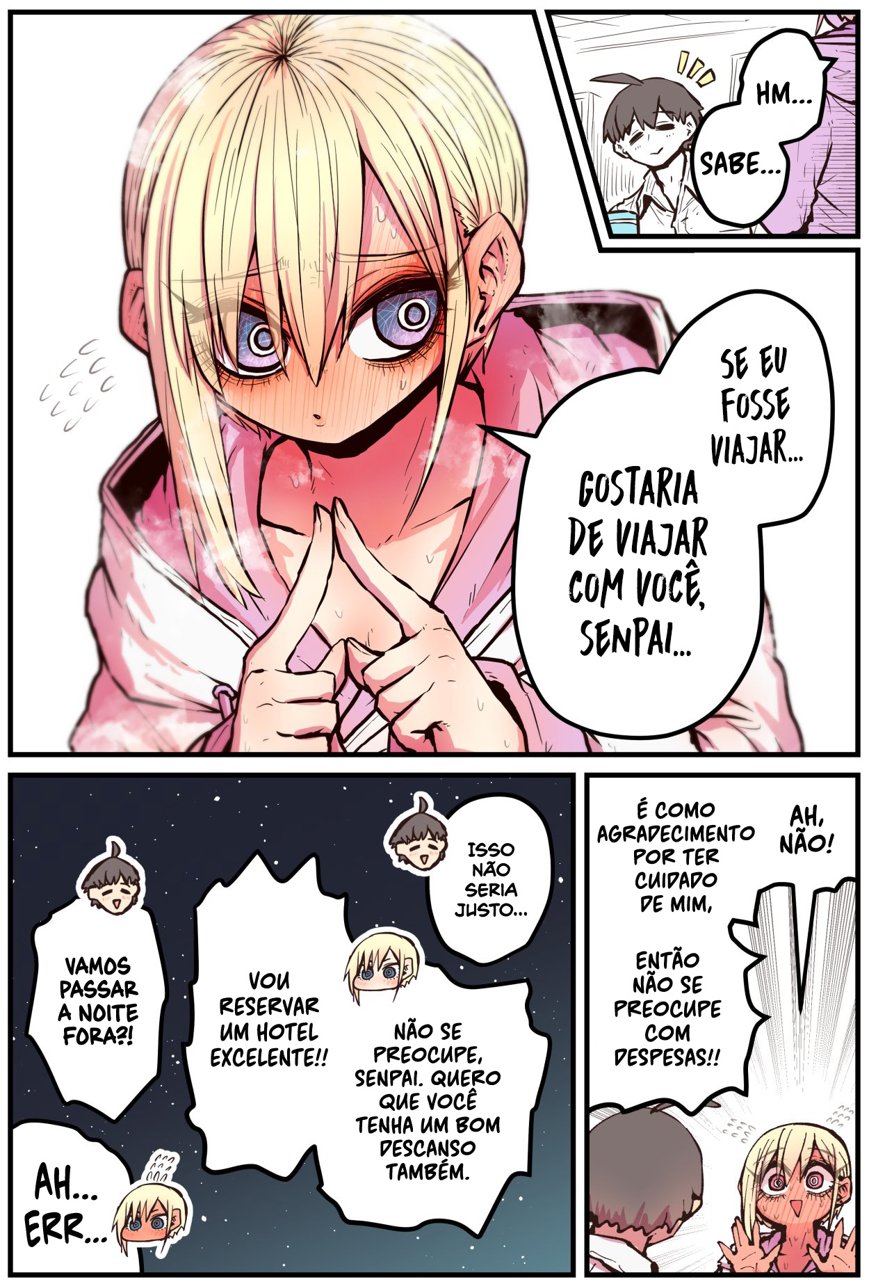 Kouhai wa Inkya Agari no Infuruensaa Capítulo 1