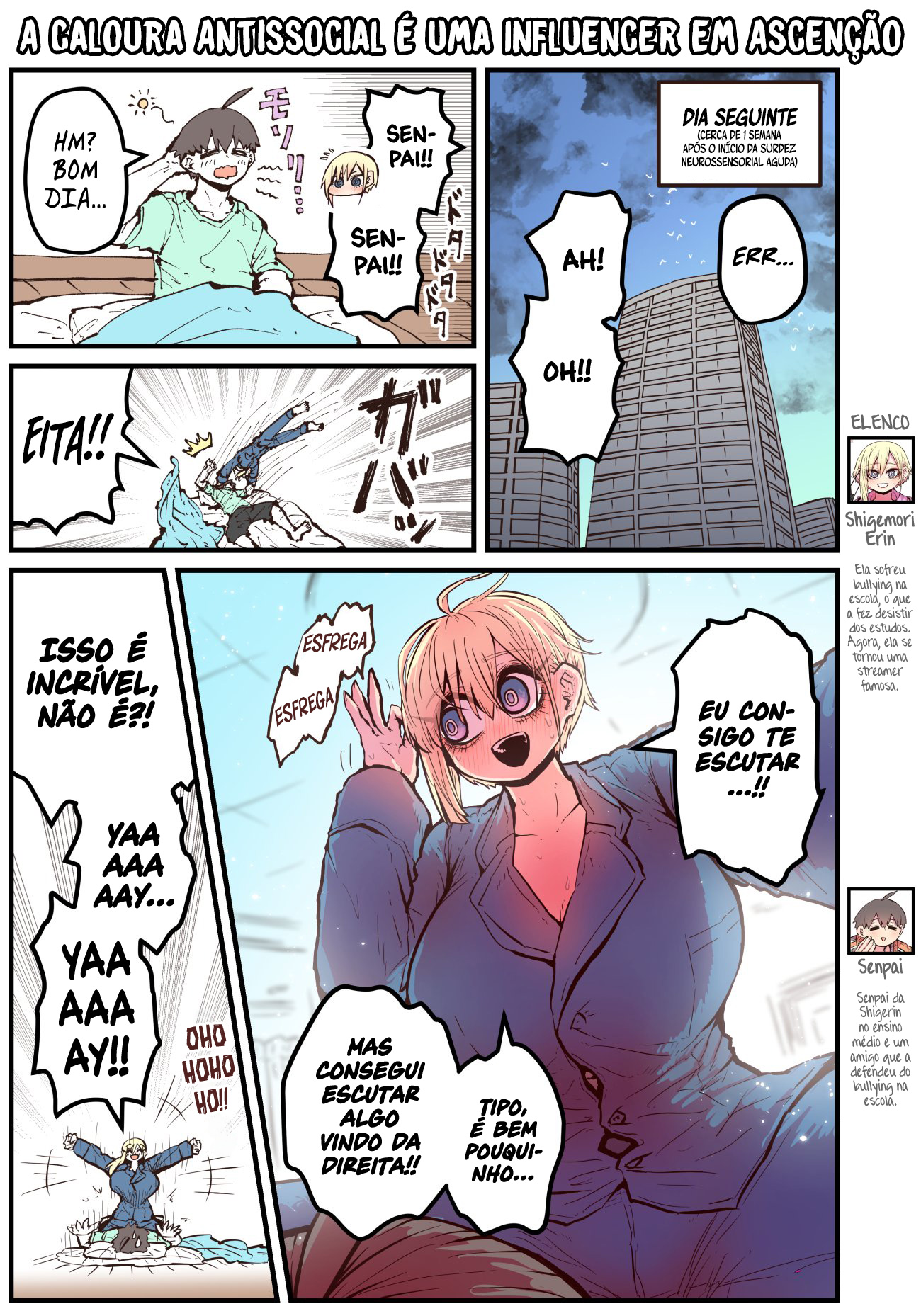 Kouhai wa Inkya Agari no Infuruensaa Capítulo 1