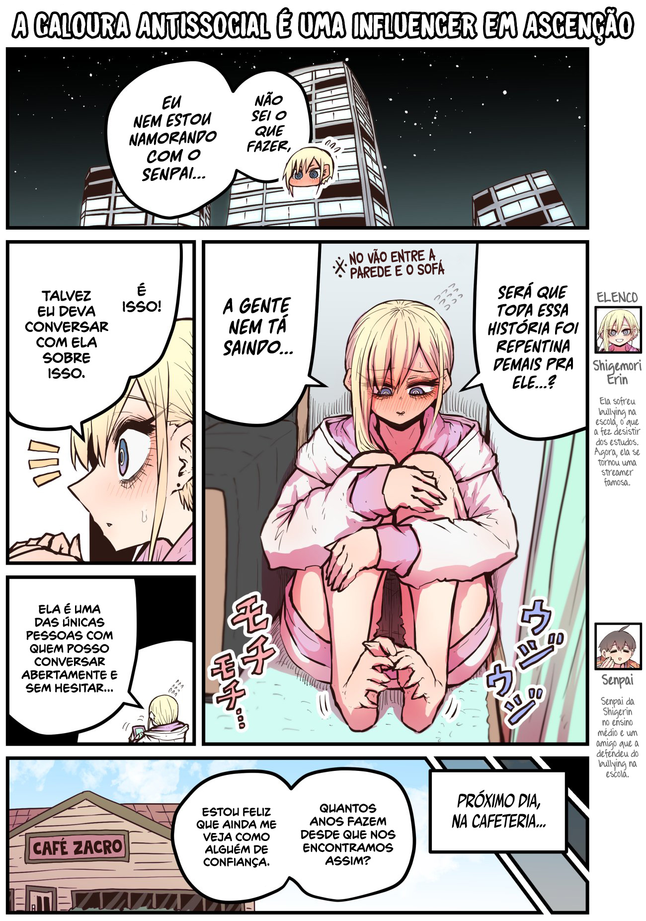 Kouhai wa Inkya Agari no Infuruensaa Capítulo 1
