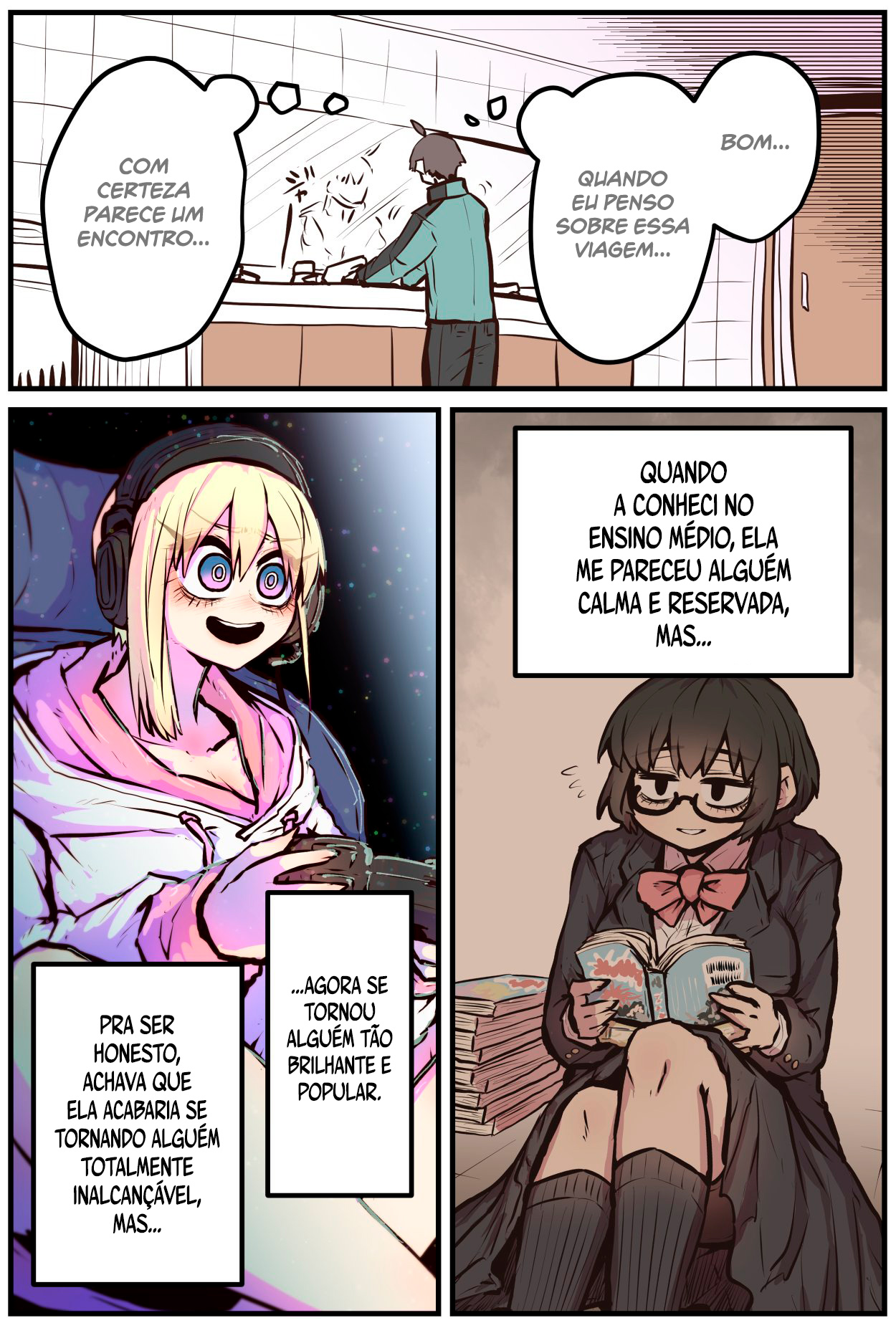Kouhai wa Inkya Agari no Infuruensaa Capítulo 1