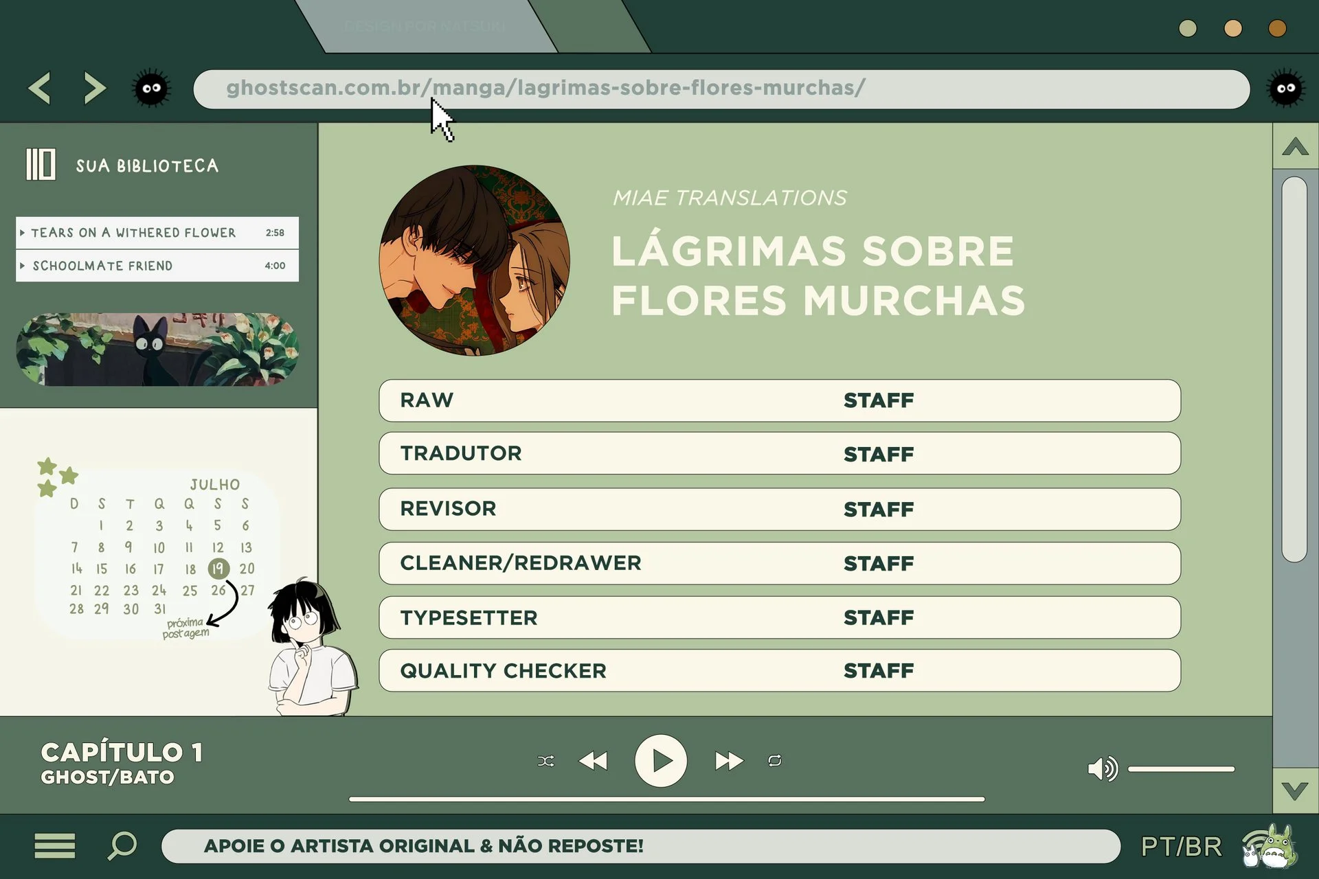 Lágrimas Sobre Flores Murchas Capítulo 1