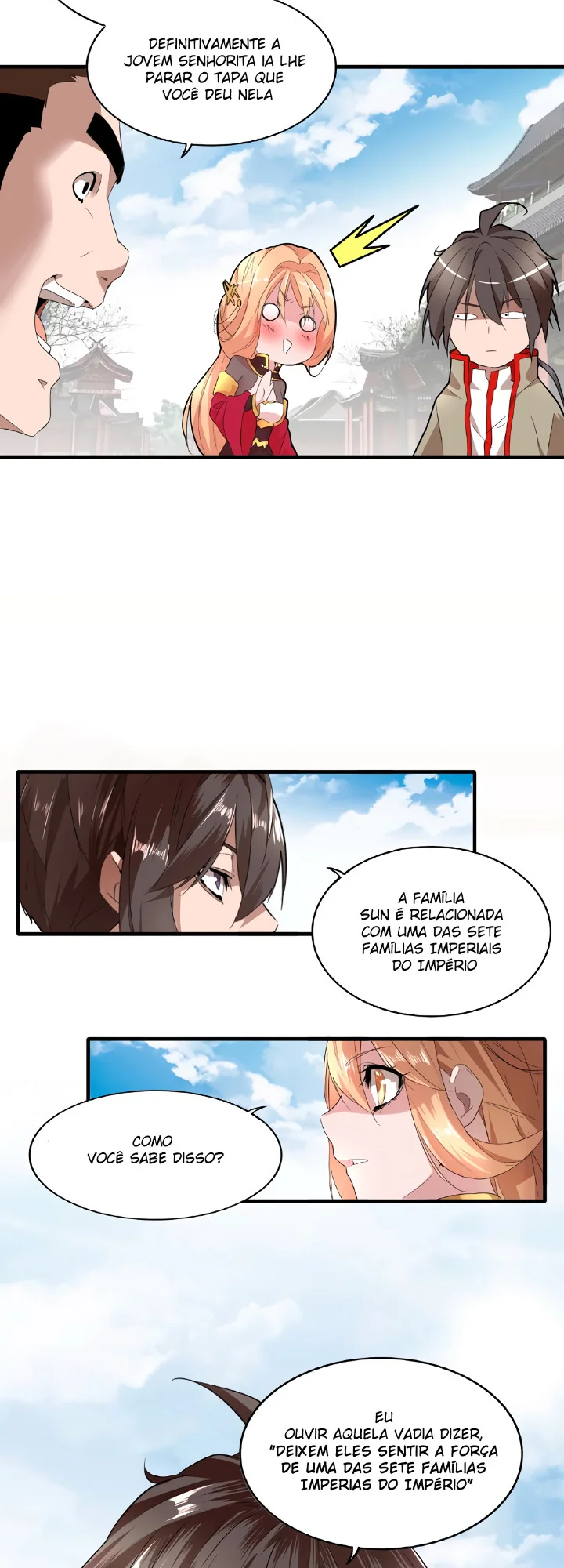 Magic Emperor Capítulo 1