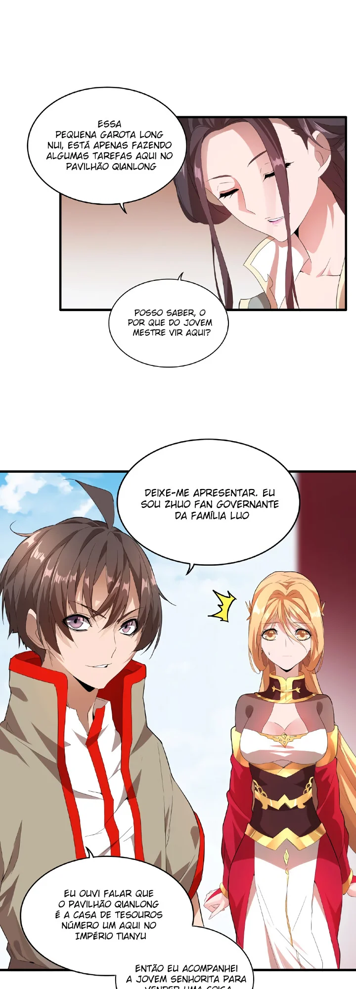 Magic Emperor Capítulo 1