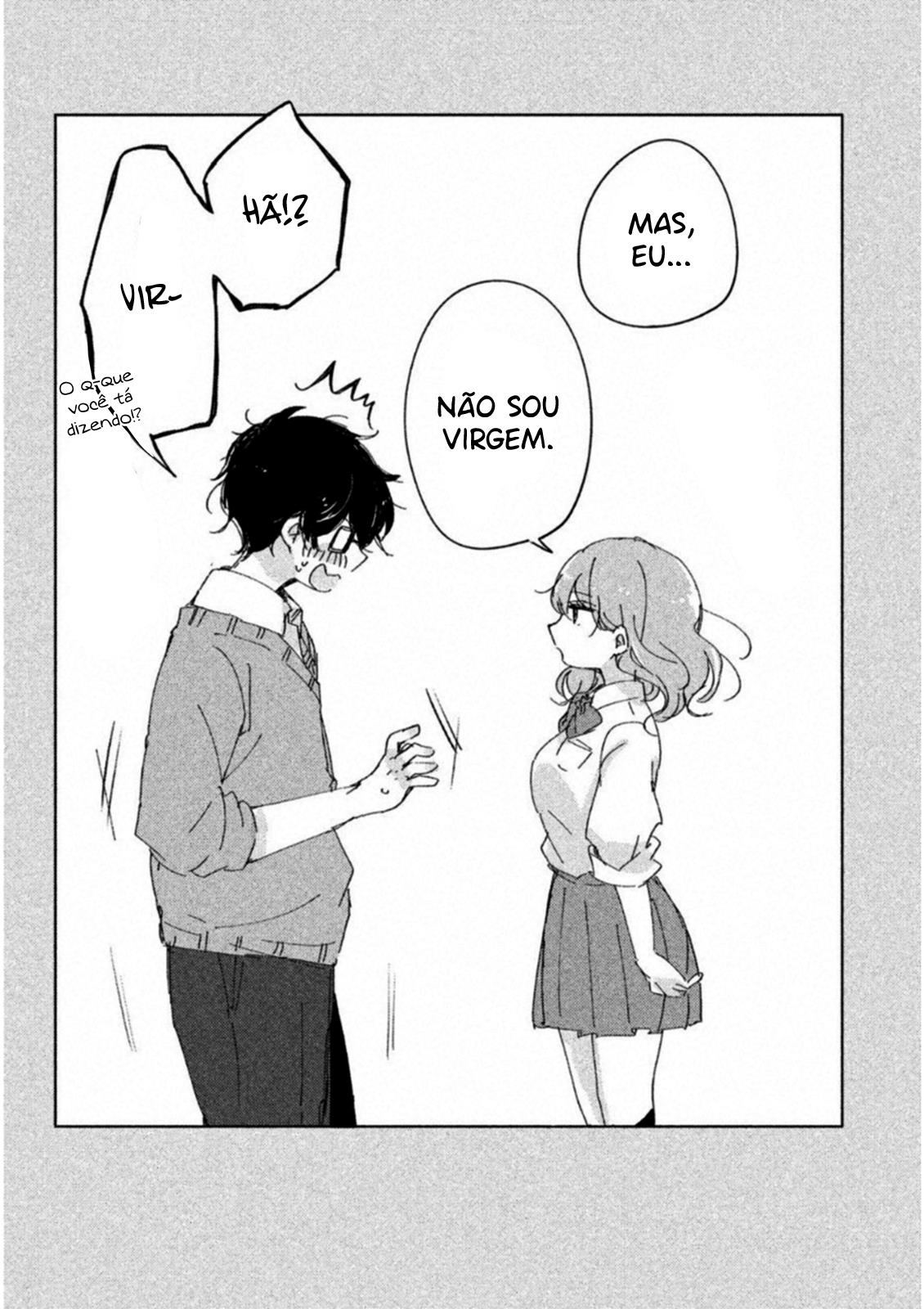 Meguro-san wa Hajimete Janai Capítulo 1
