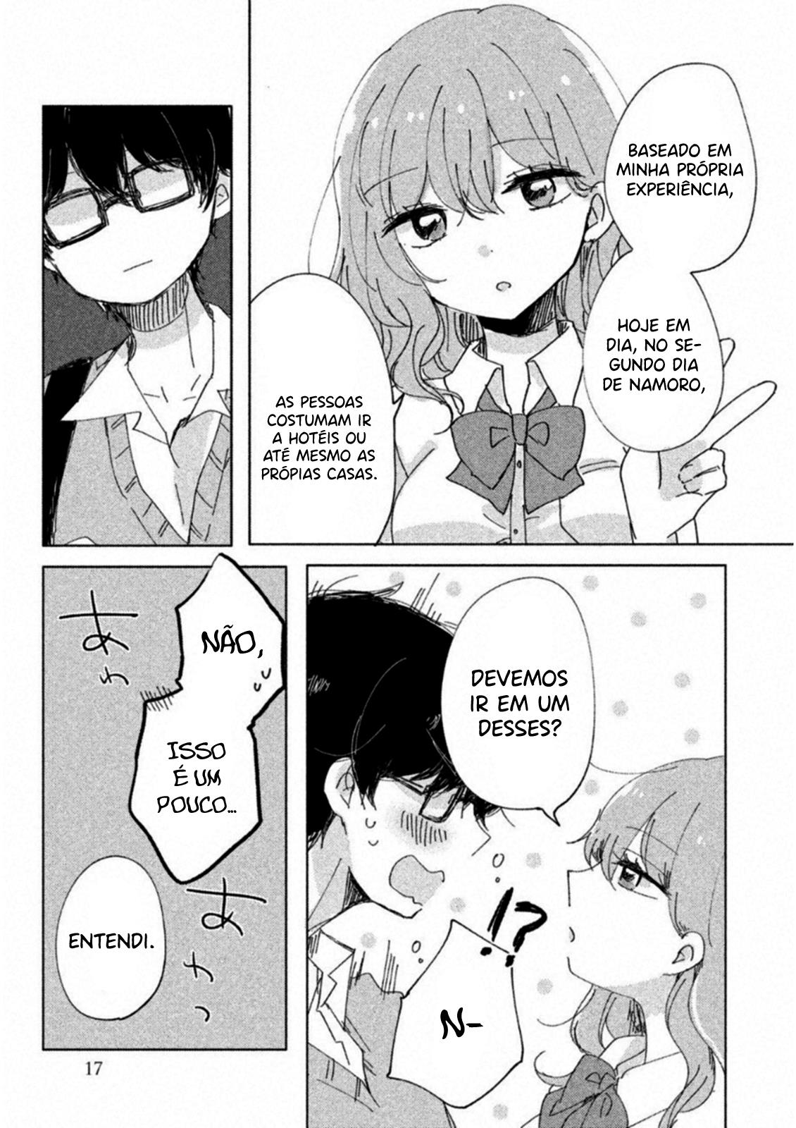 Meguro-san wa Hajimete Janai Capítulo 1