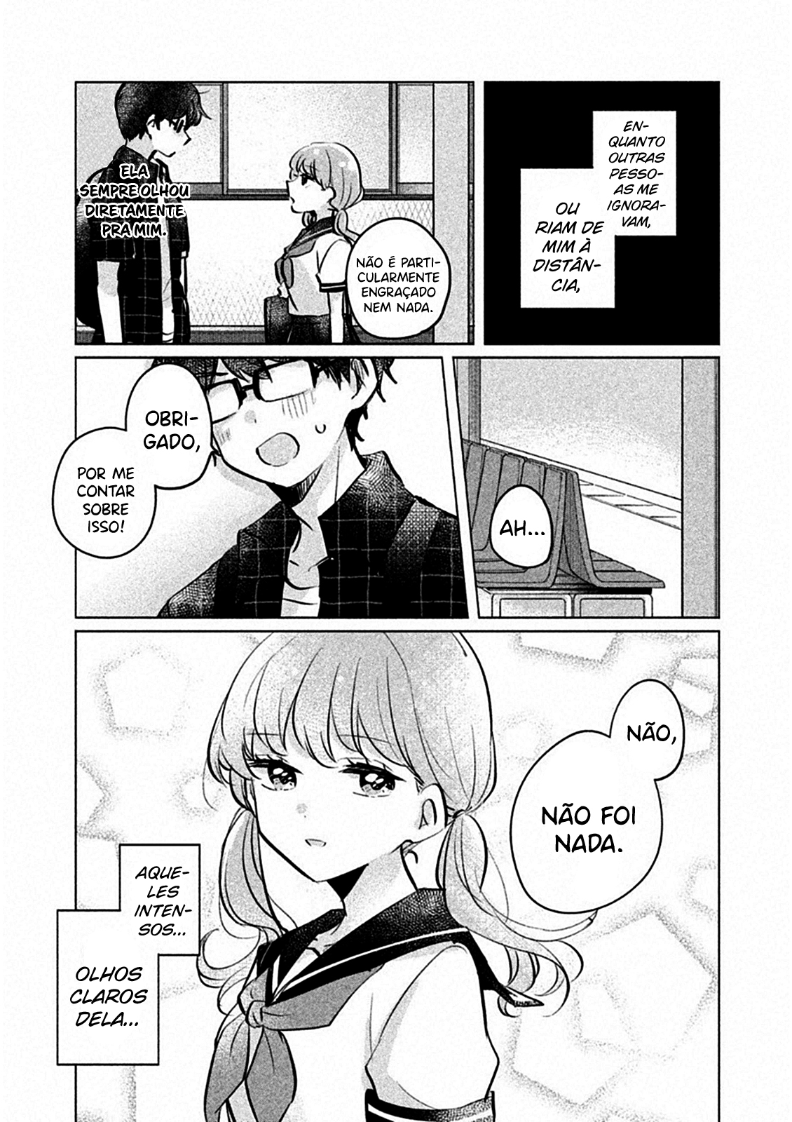 Meguro-san wa Hajimete Janai Capítulo 1