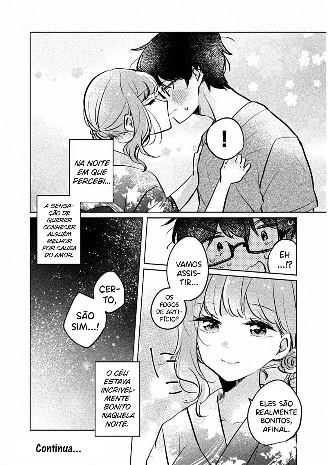 Meguro-san wa Hajimete Janai Capítulo 1