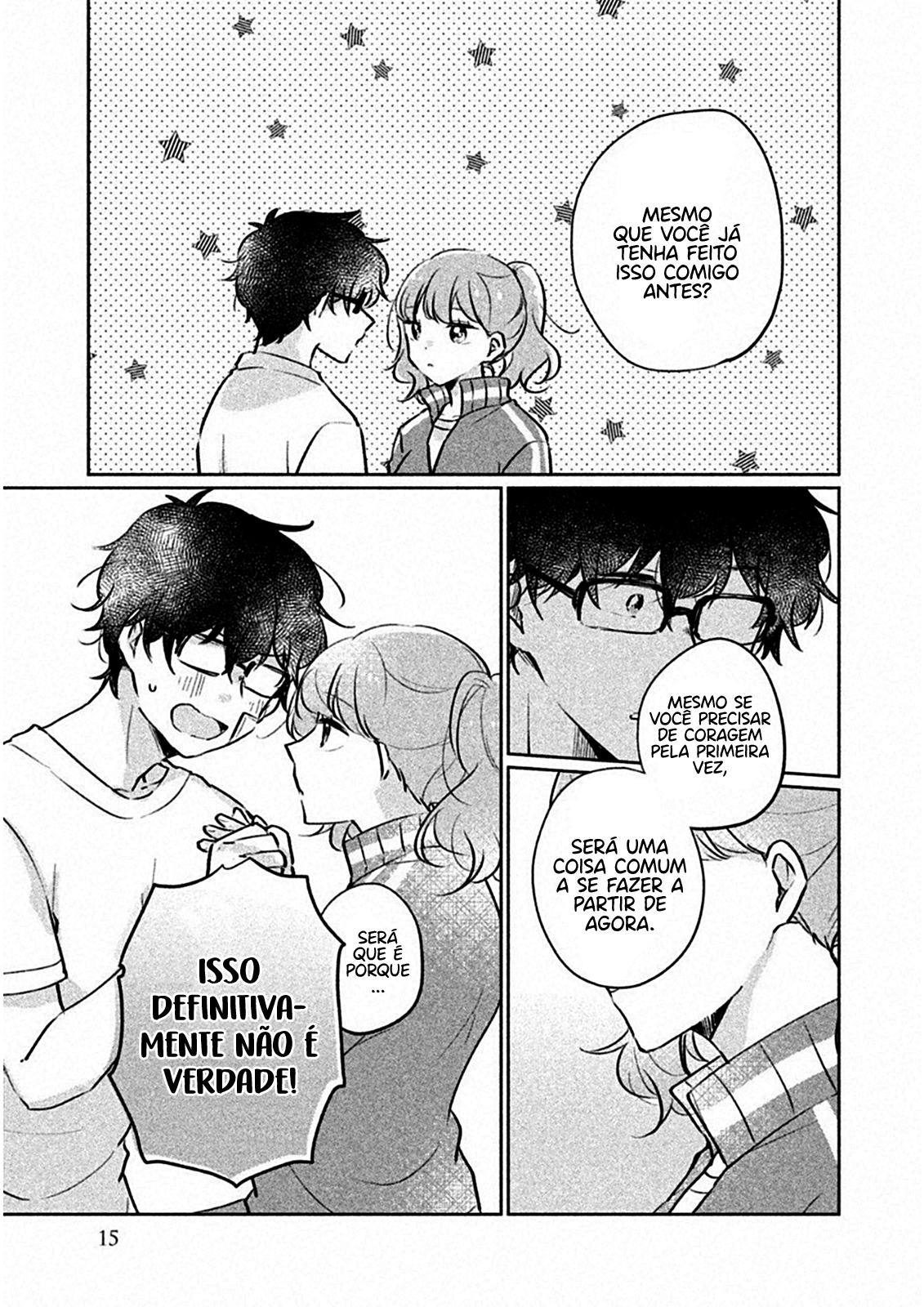 Meguro-san wa Hajimete Janai Capítulo 1