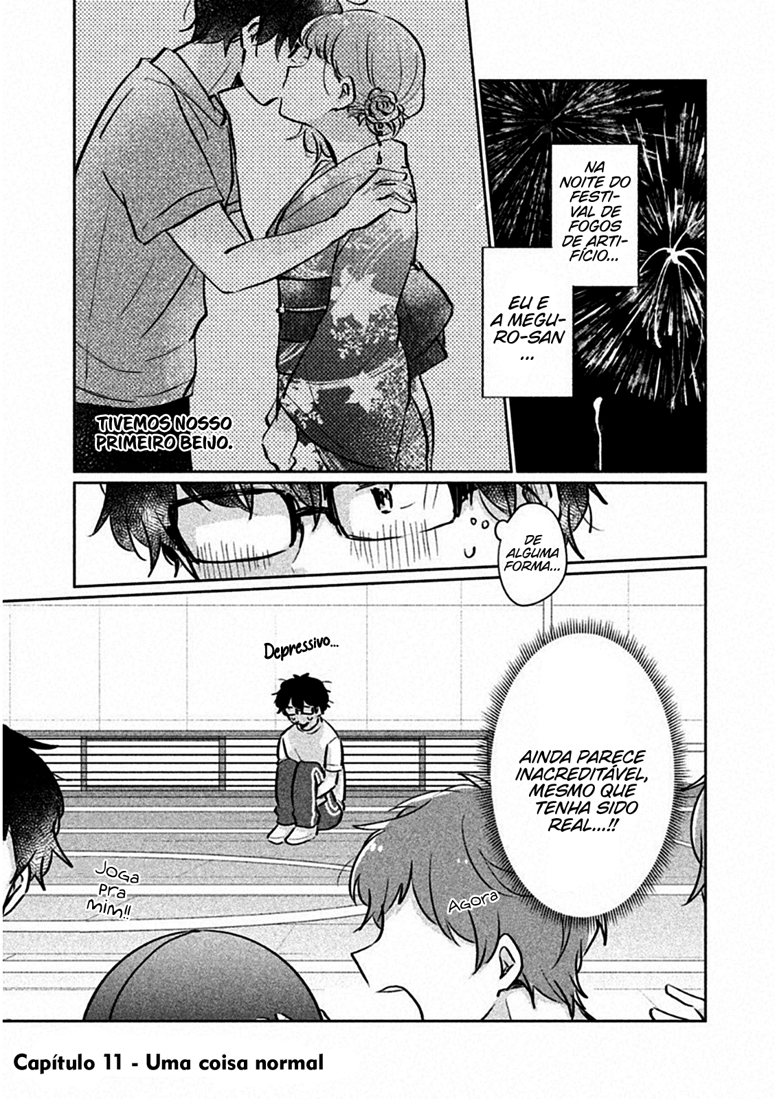 Meguro-san wa Hajimete Janai Capítulo 1