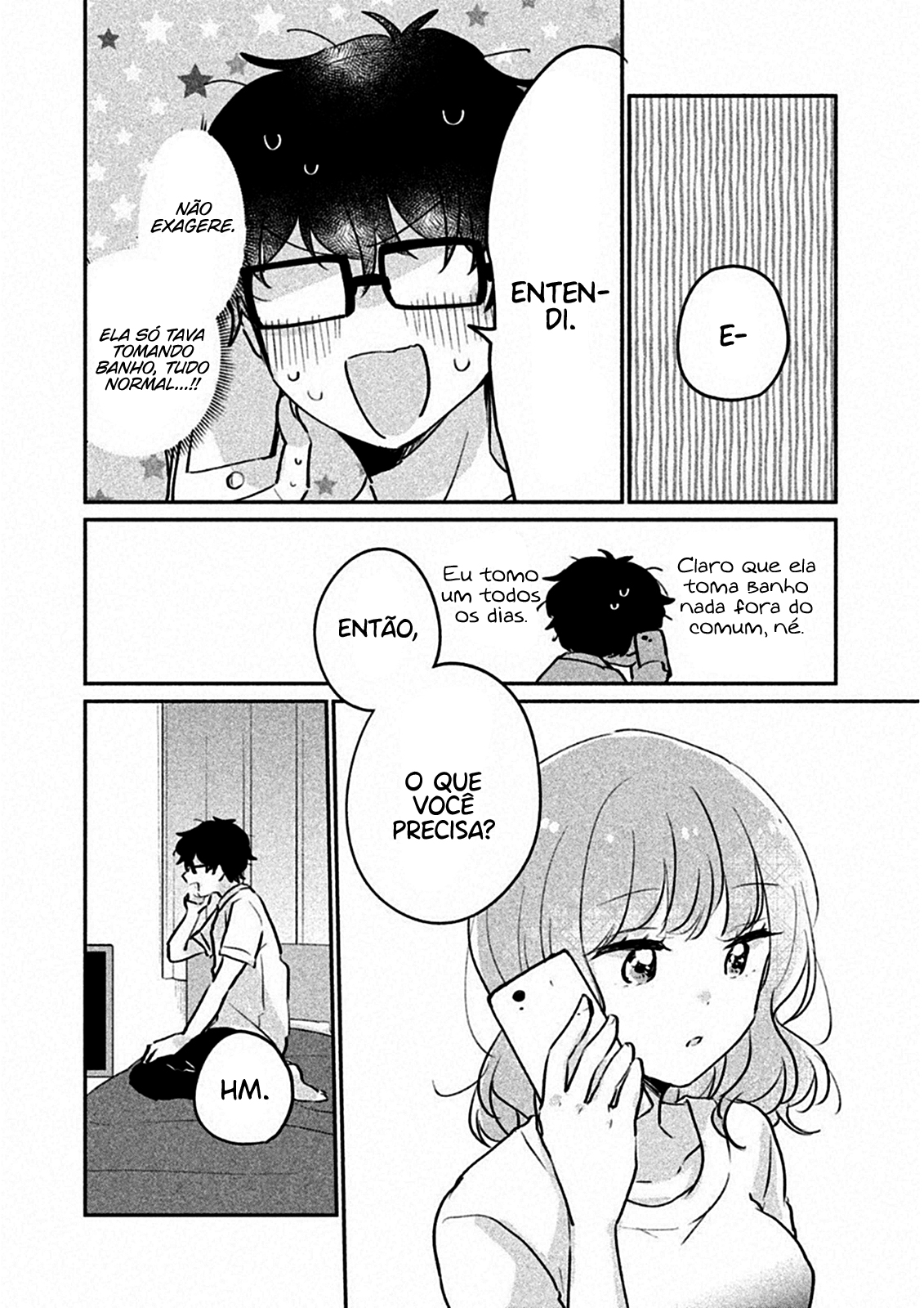 Meguro-san wa Hajimete Janai Capítulo 1
