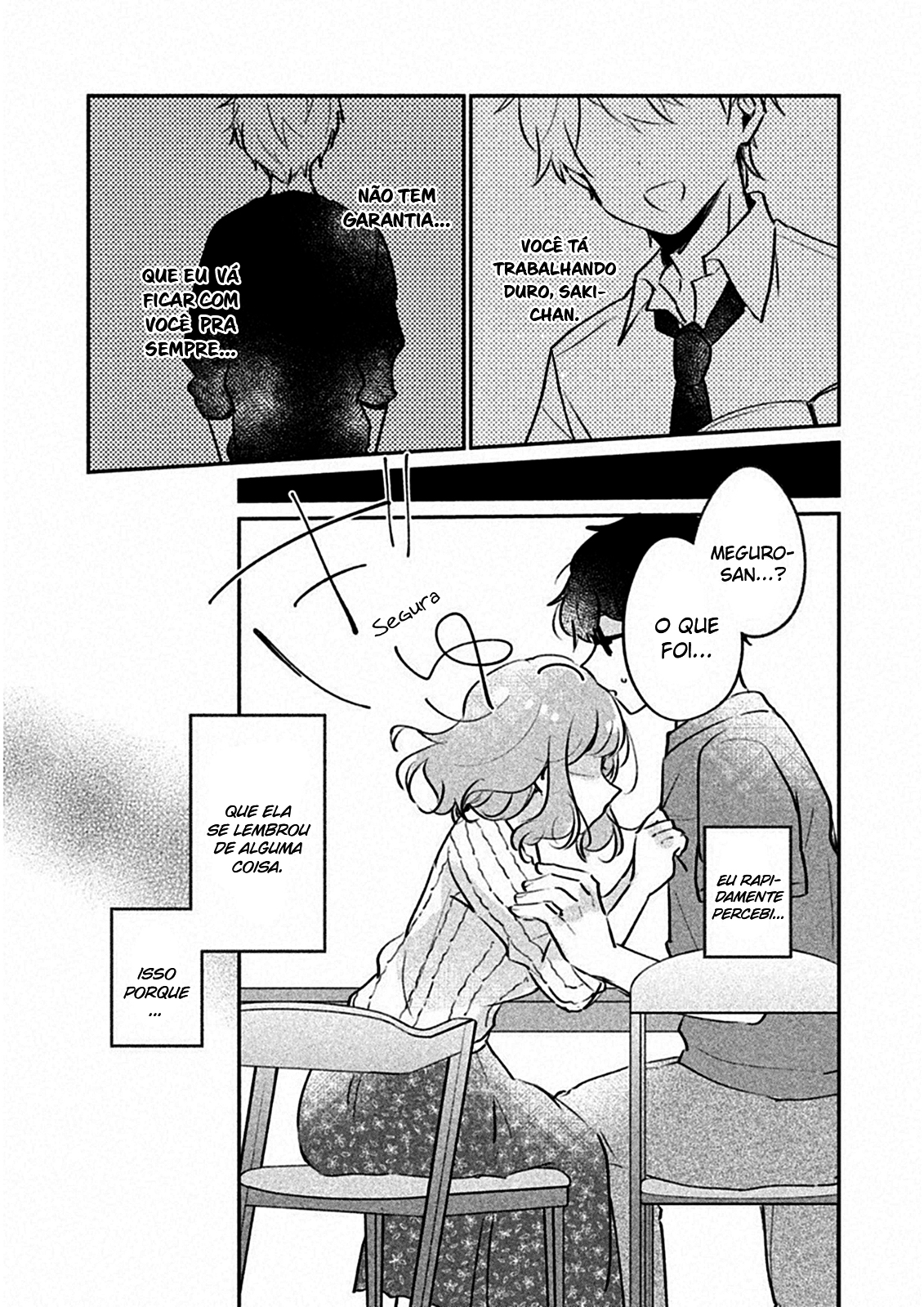 Meguro-san wa Hajimete Janai Capítulo 1