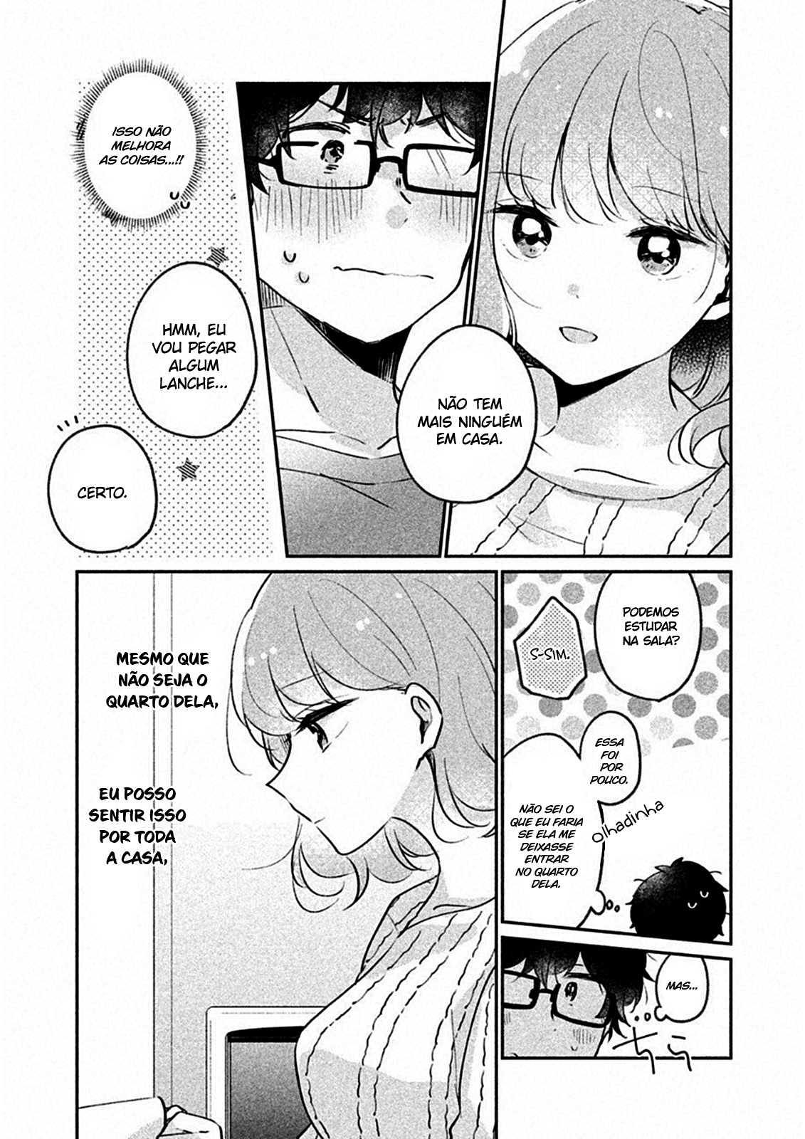 Meguro-san wa Hajimete Janai Capítulo 1