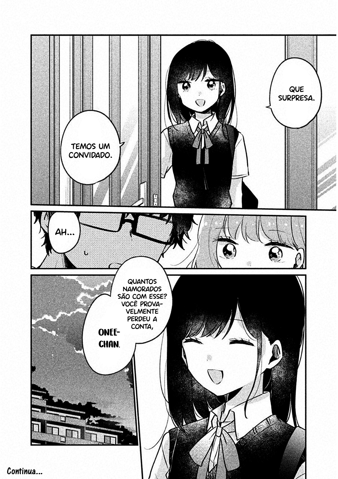 Meguro-san wa Hajimete Janai Capítulo 1