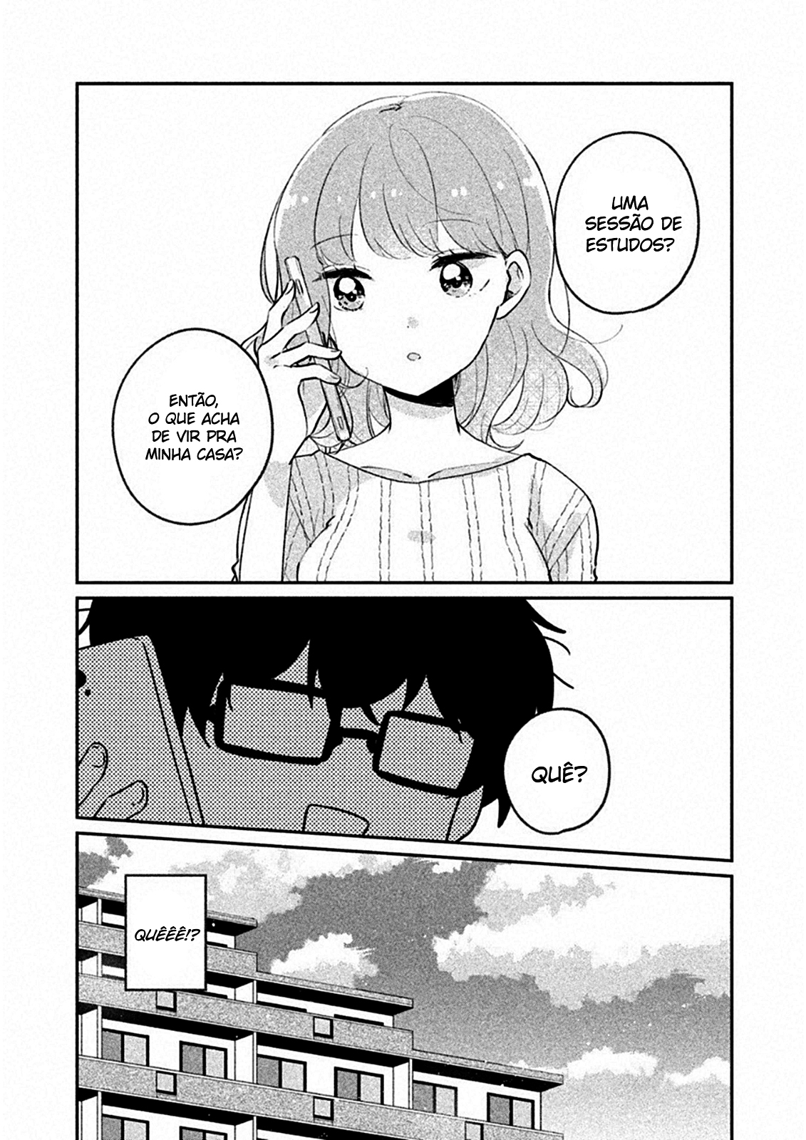 Meguro-san wa Hajimete Janai Capítulo 1