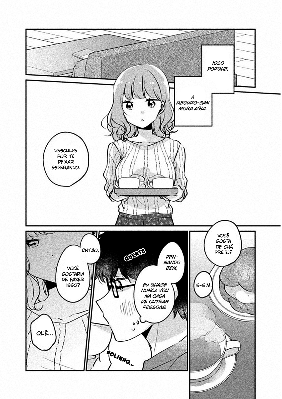 Meguro-san wa Hajimete Janai Capítulo 1