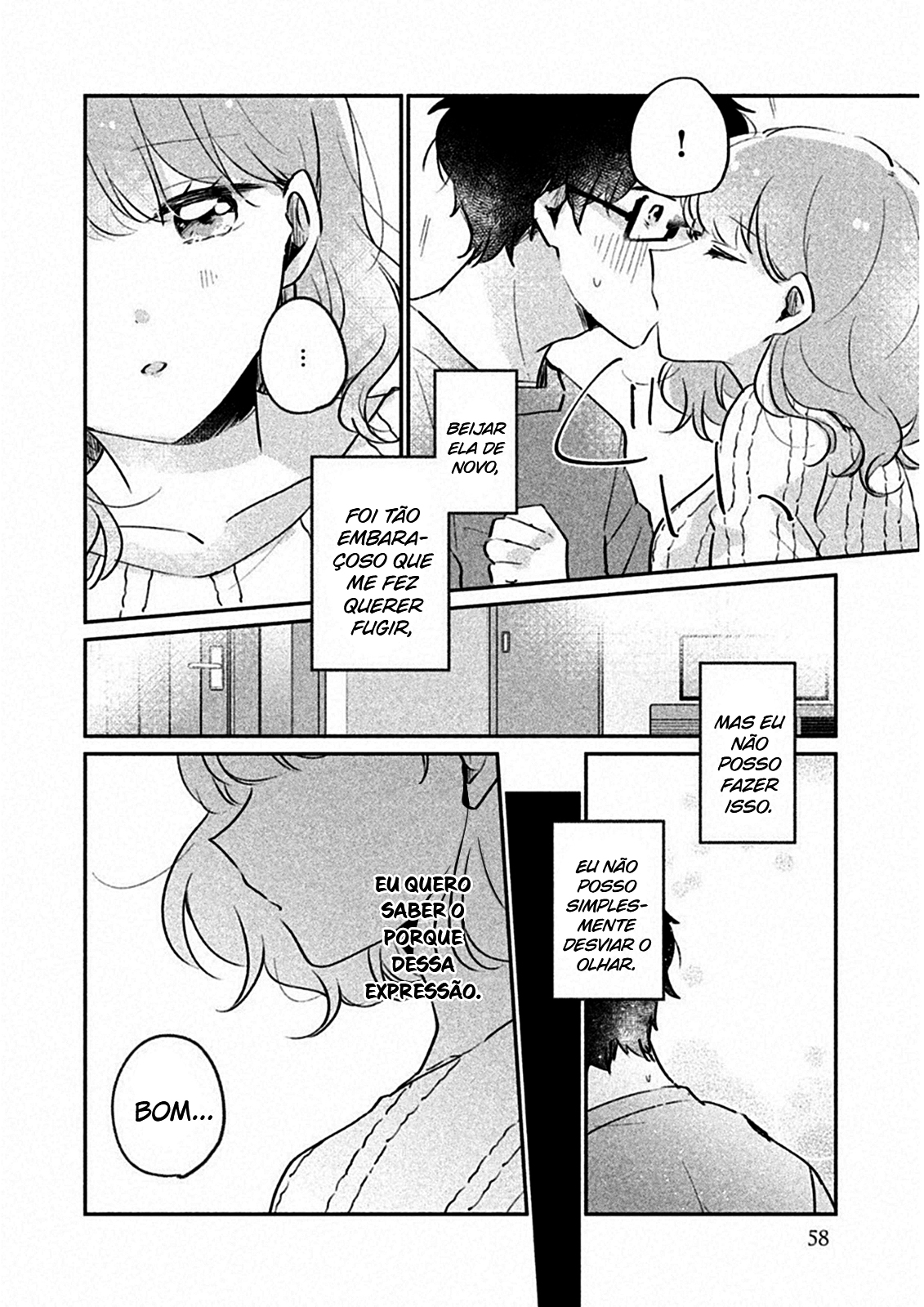 Meguro-san wa Hajimete Janai Capítulo 1