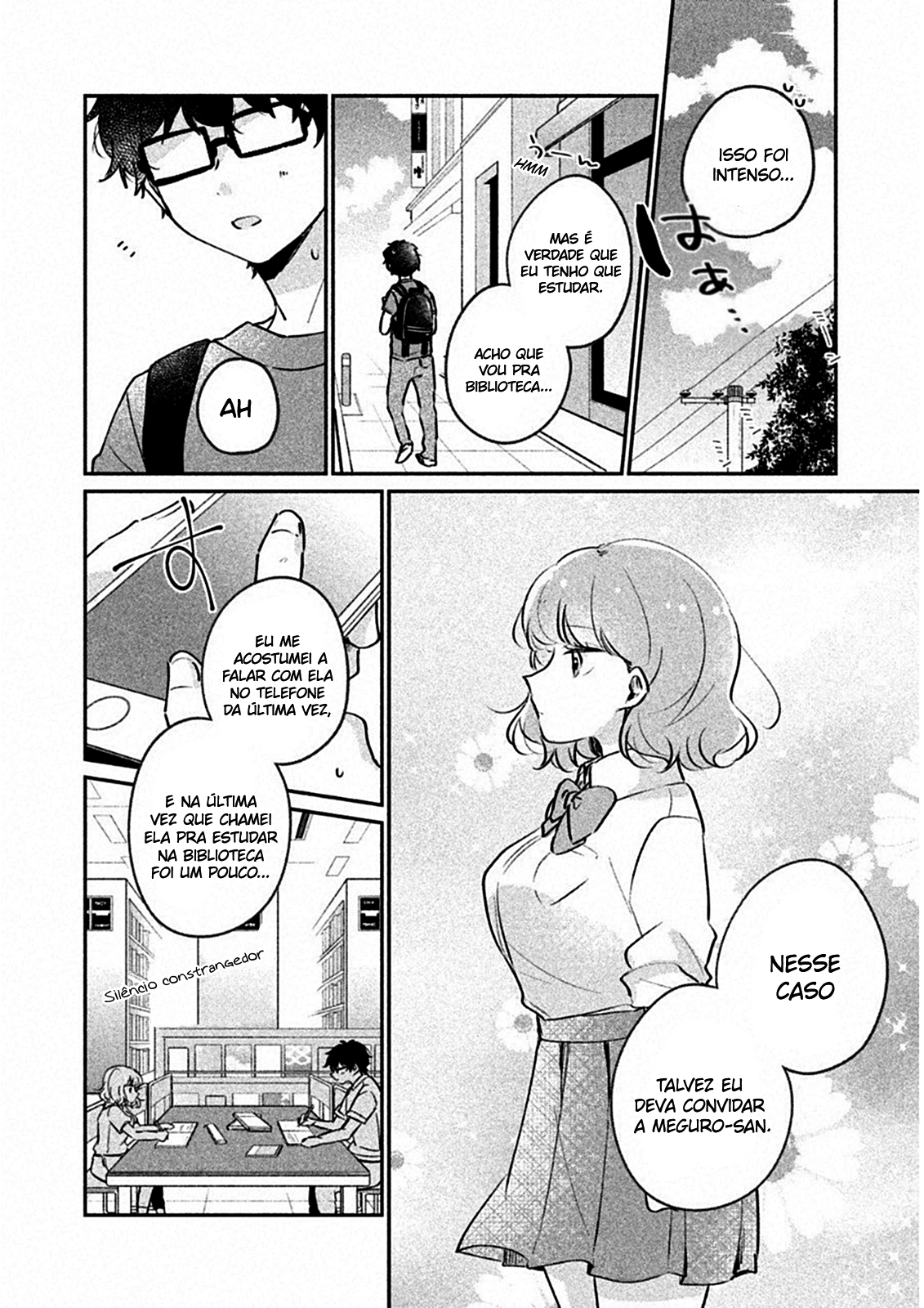 Meguro-san wa Hajimete Janai Capítulo 1