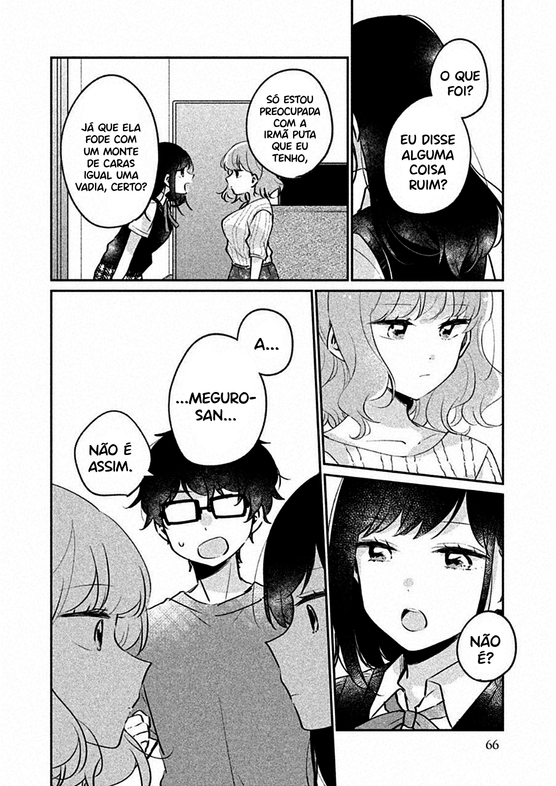 Meguro-san wa Hajimete Janai Capítulo 1