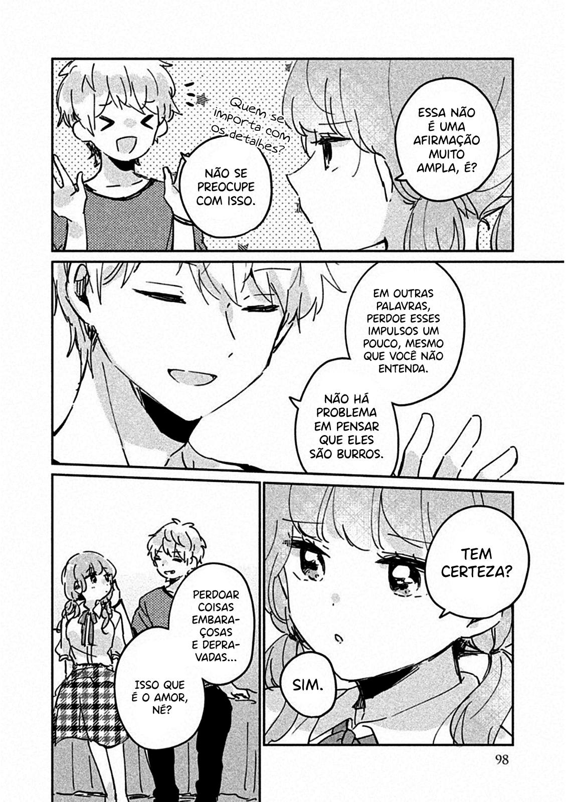Meguro-san wa Hajimete Janai Capítulo 1