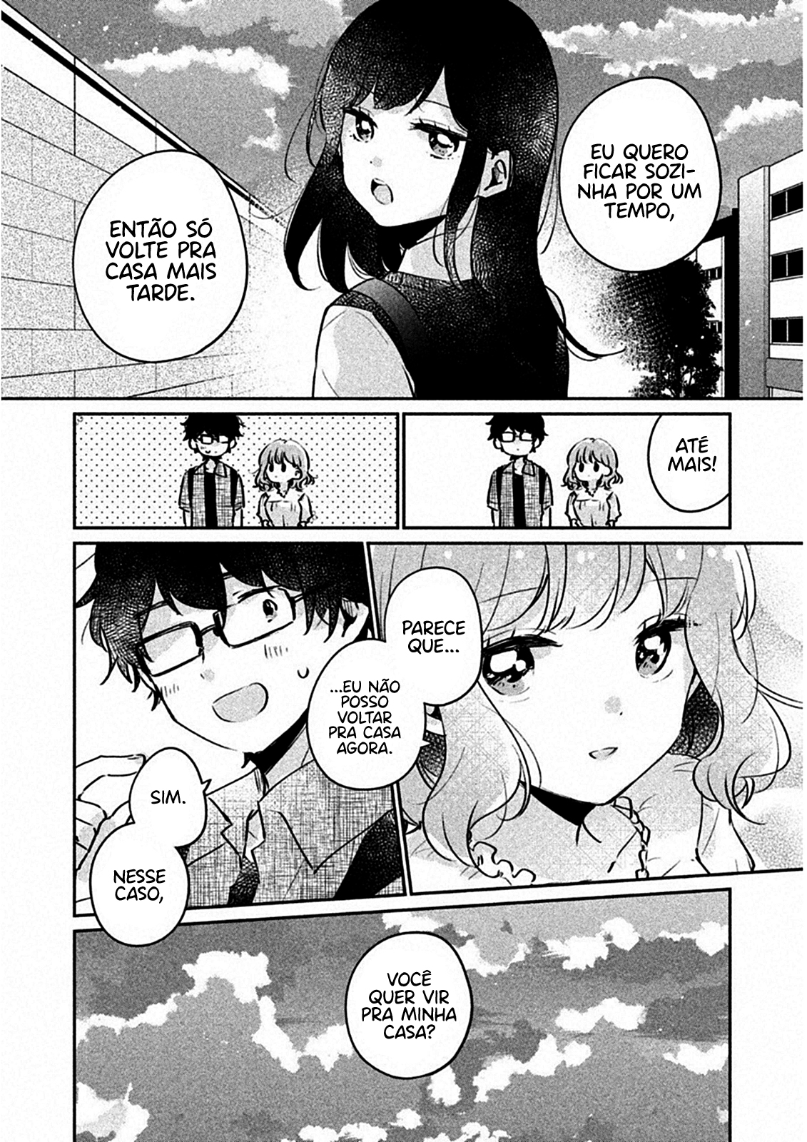 Meguro-san wa Hajimete Janai Capítulo 1