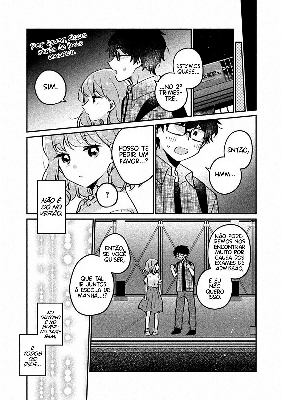 Meguro-san wa Hajimete Janai Capítulo 1